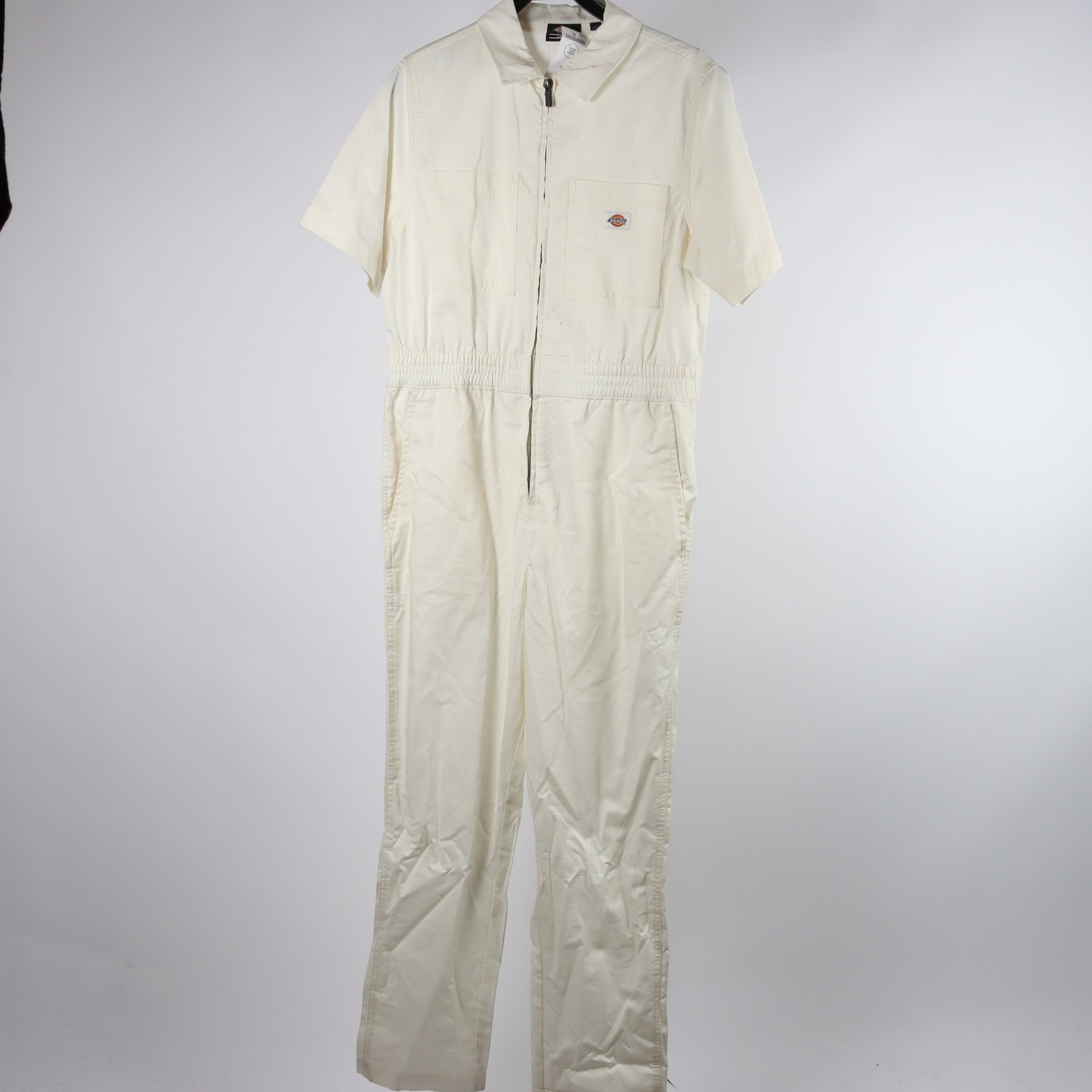 Byxdress/overall, Dickies, offwhite, stl. L