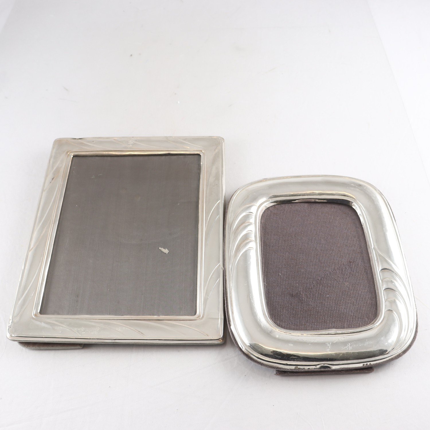 Fotoramar, sterlingsilver, 925, Argenteria Frugone, 2 st.