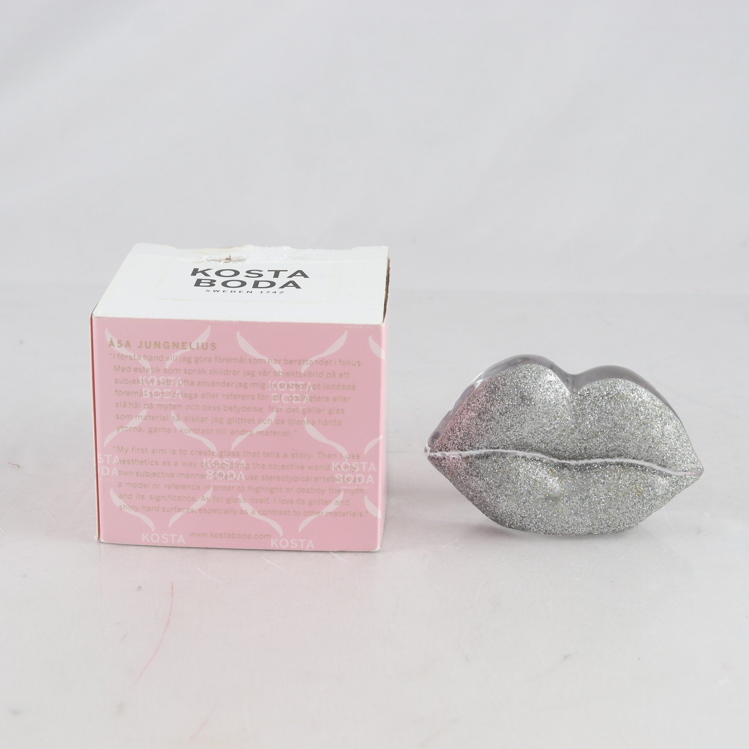 Konstglas, Hotlips Make Up, Åsa Jungnelius, Kosta Boda