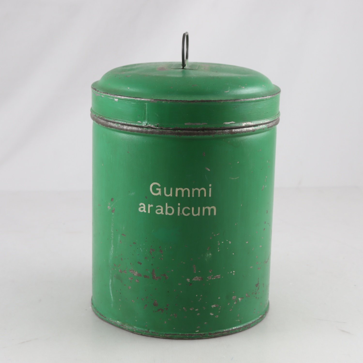 Burk, bleckplåt, Gummi arabicum, 1920/30-tal