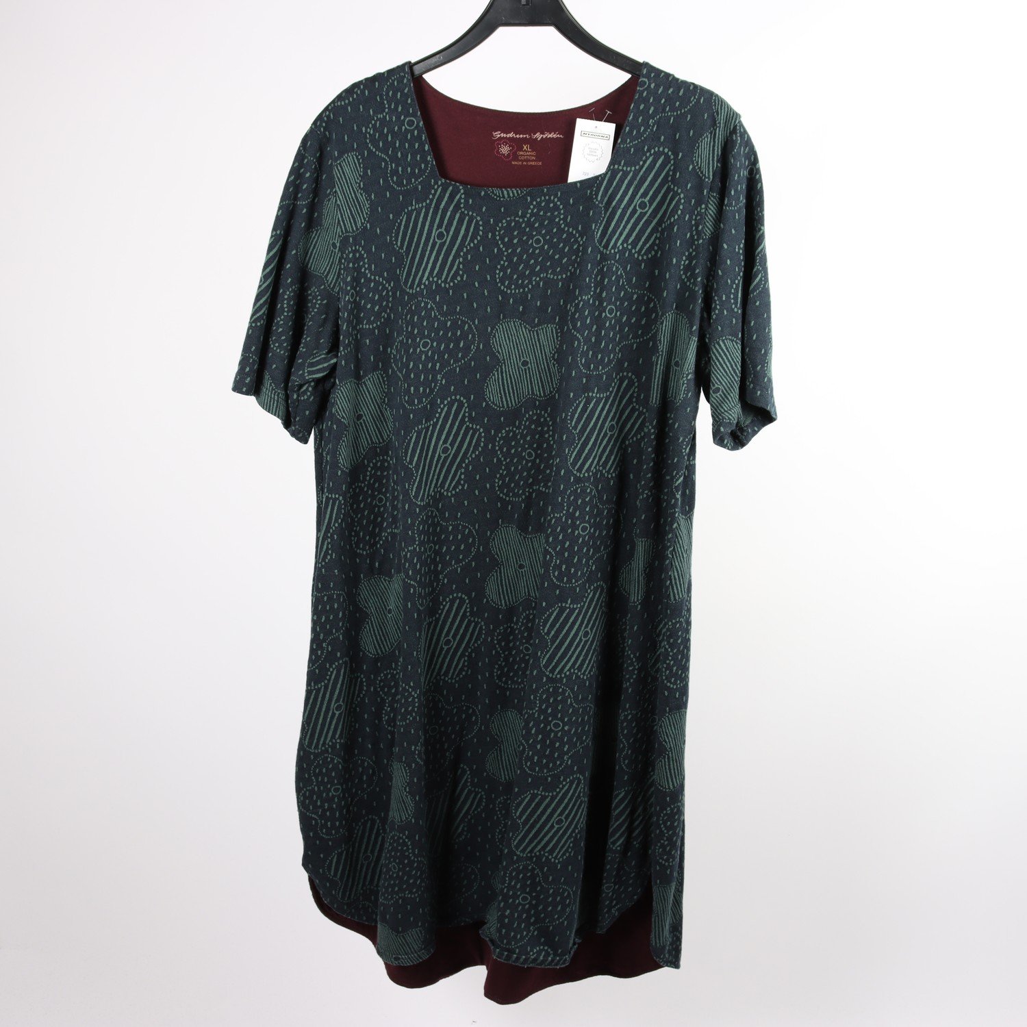 Klänning, Gudrun Sjödèn, mönstrad, stl. XL