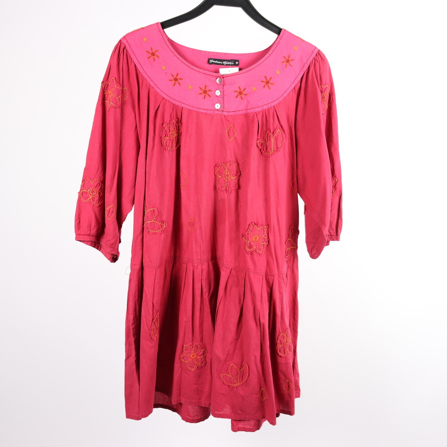 Klänning/tunika, Gudrun Sjödèn, rosa, röd, stl. M