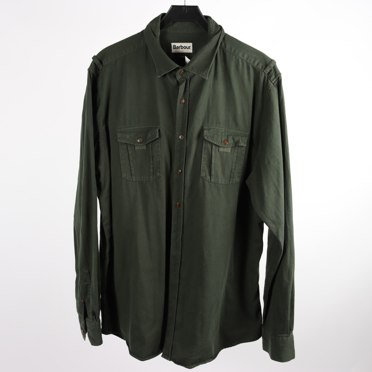 Skjorta, Barbour, grön, stl. 2XL