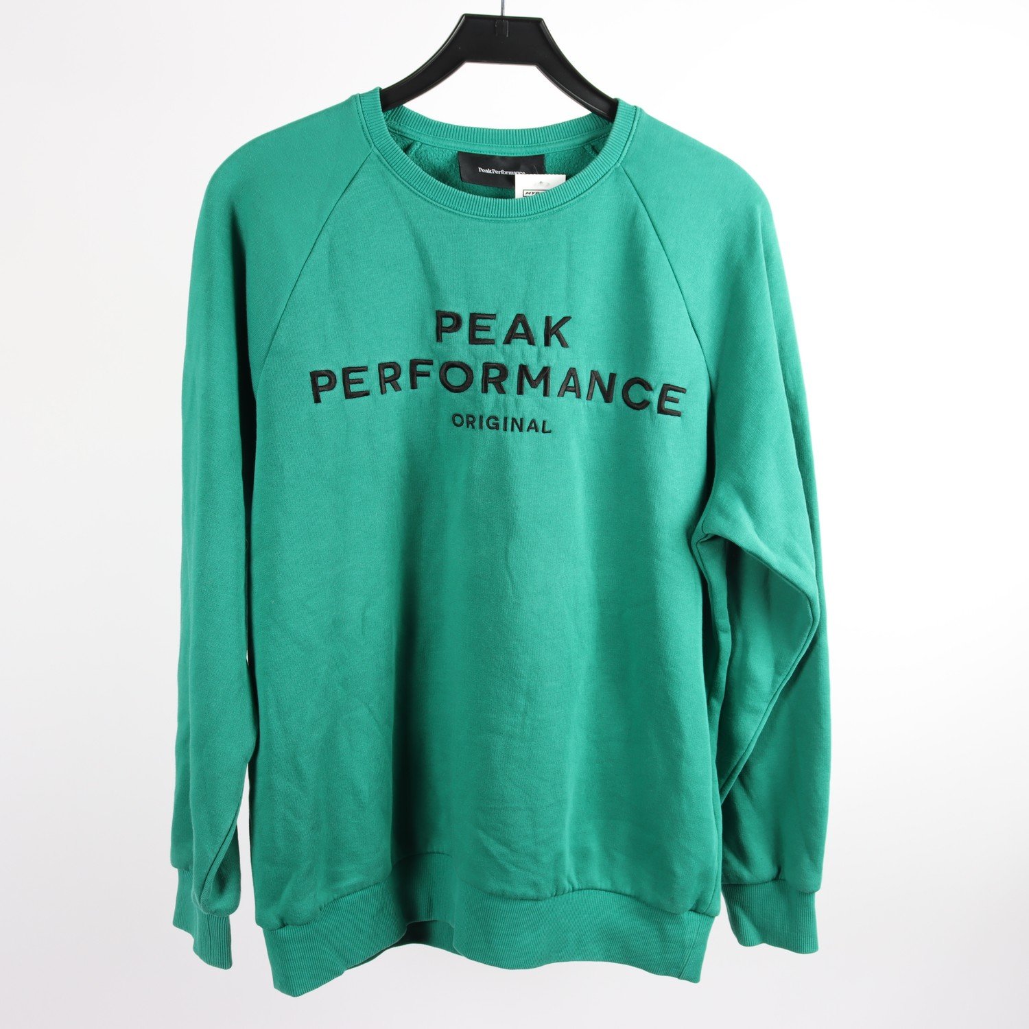 Sweatshirt, PeakPerformance, grön, stl. XL