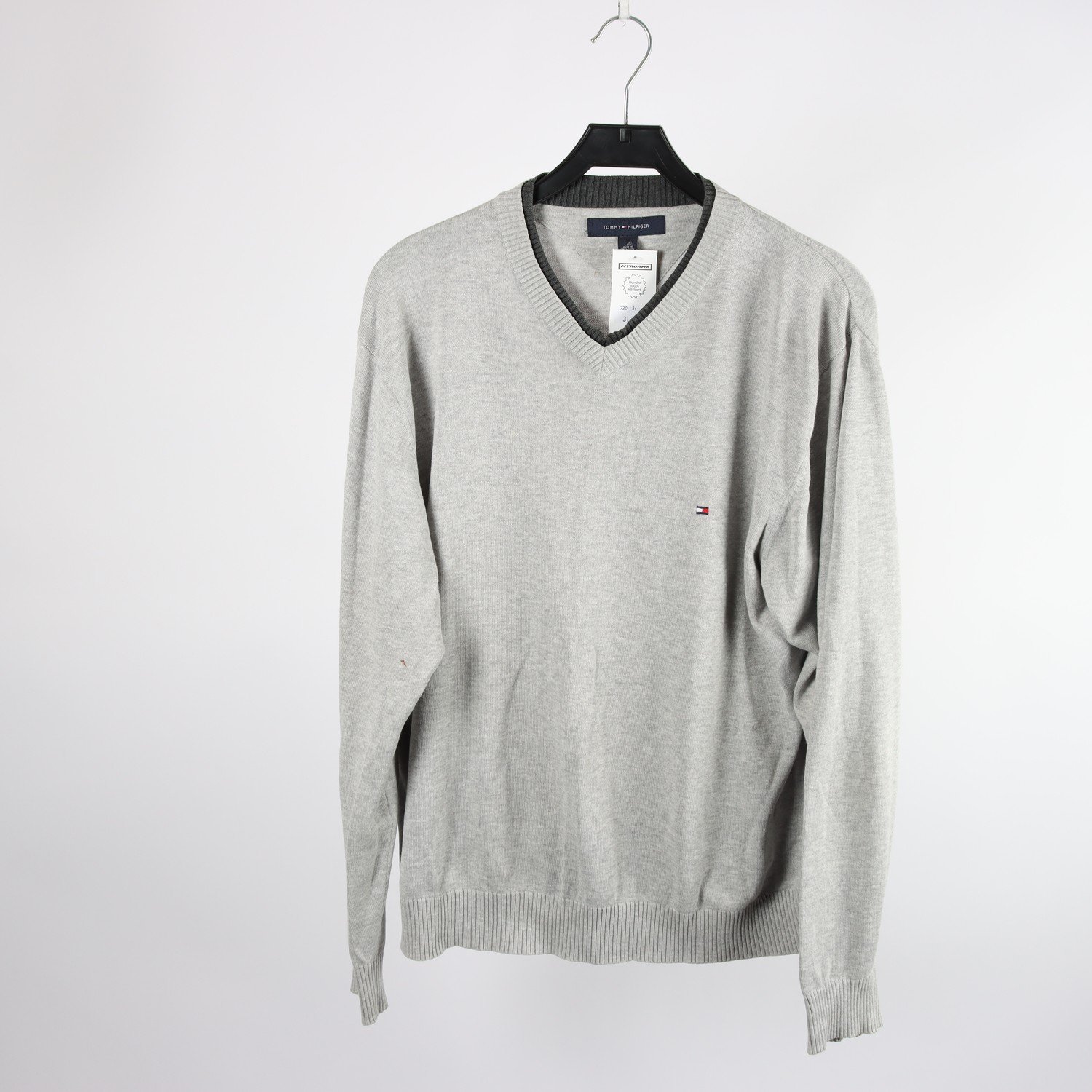 Tröja, Tommy Hilfiger, grå, stl. L