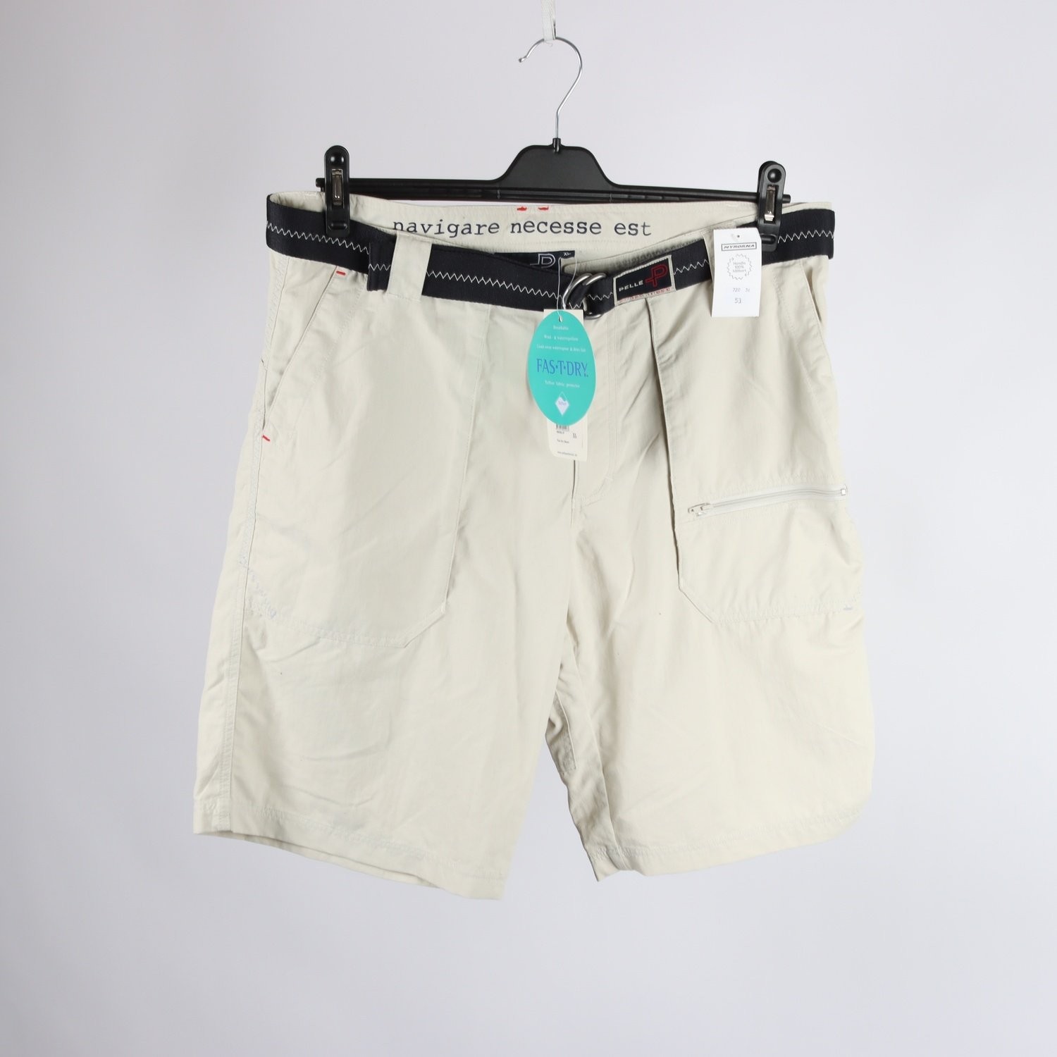 Shorts. Pelle P, beige, stl. XL