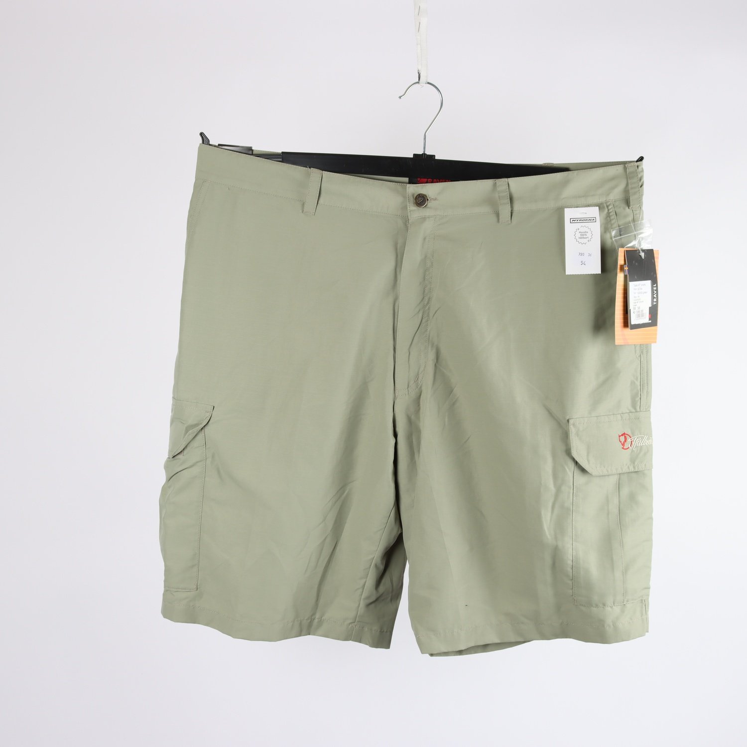Shorts, Fjällräven, grön, stl. 56