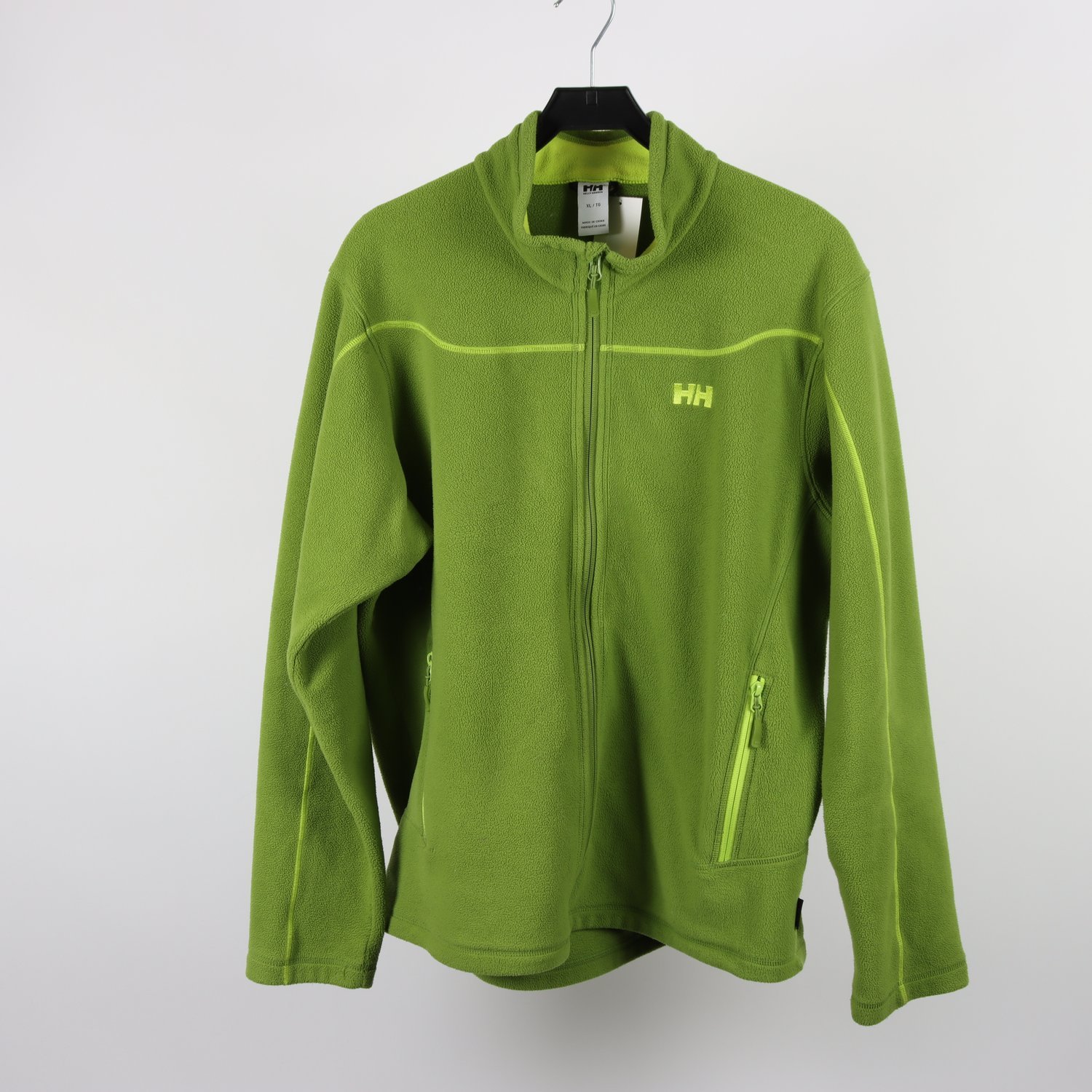 Fleecetröja, Helly Hansen, ljusgrön, stl. XL.