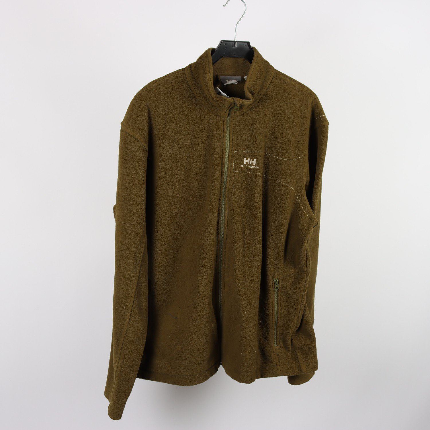 Fleecetröja, Helly Hansen, olivgrön, stl. L.