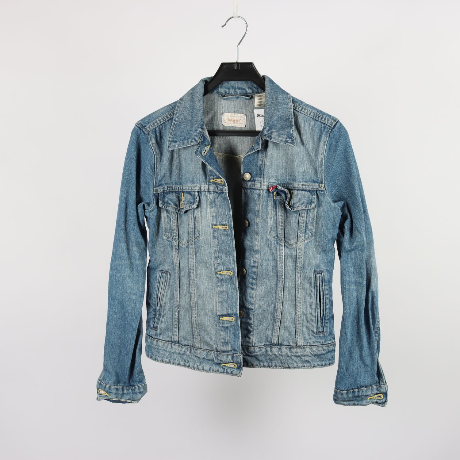 Jeansjacka, Levis, blå, stl. S.