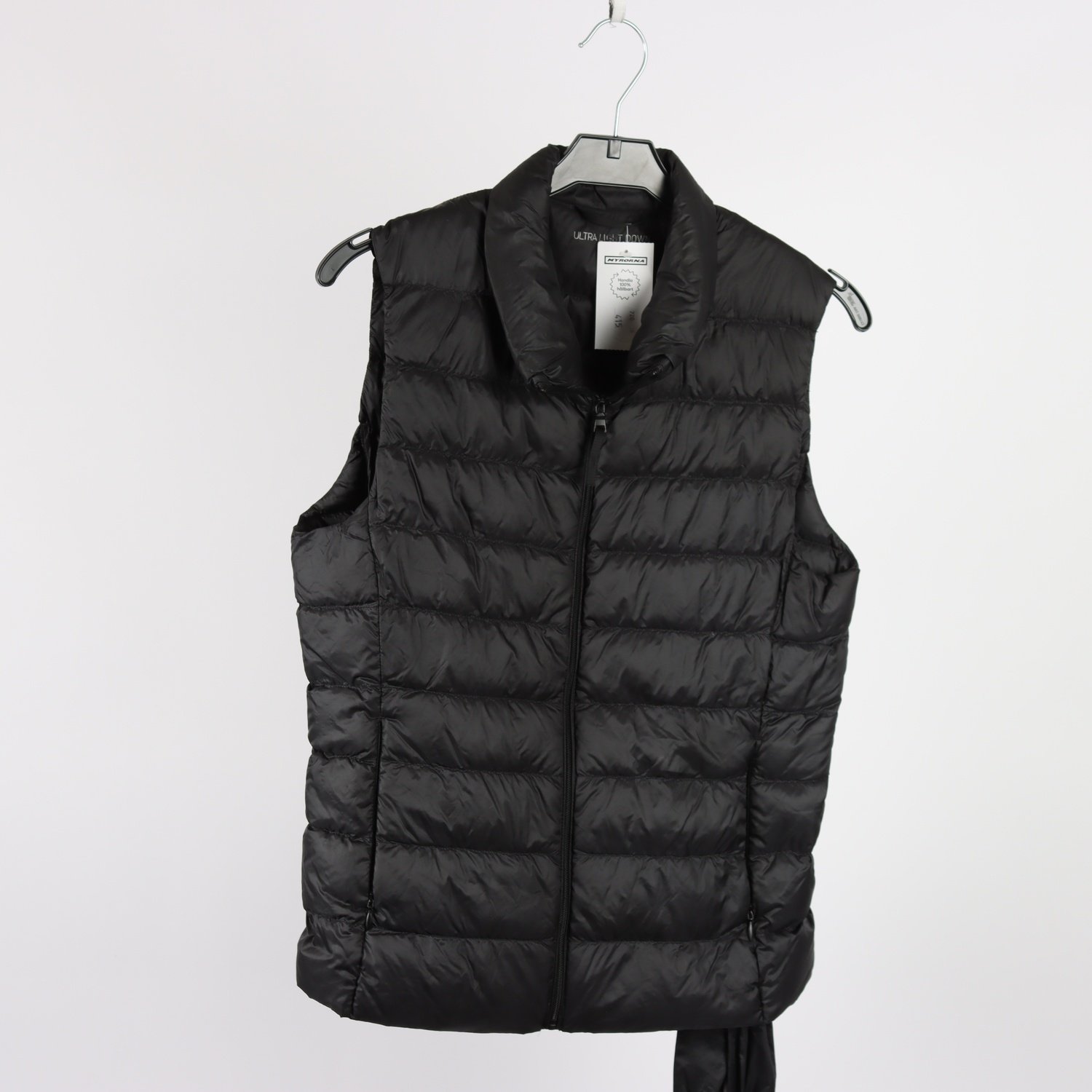 Dunväst, Uniqlo, svart, stl. XS.