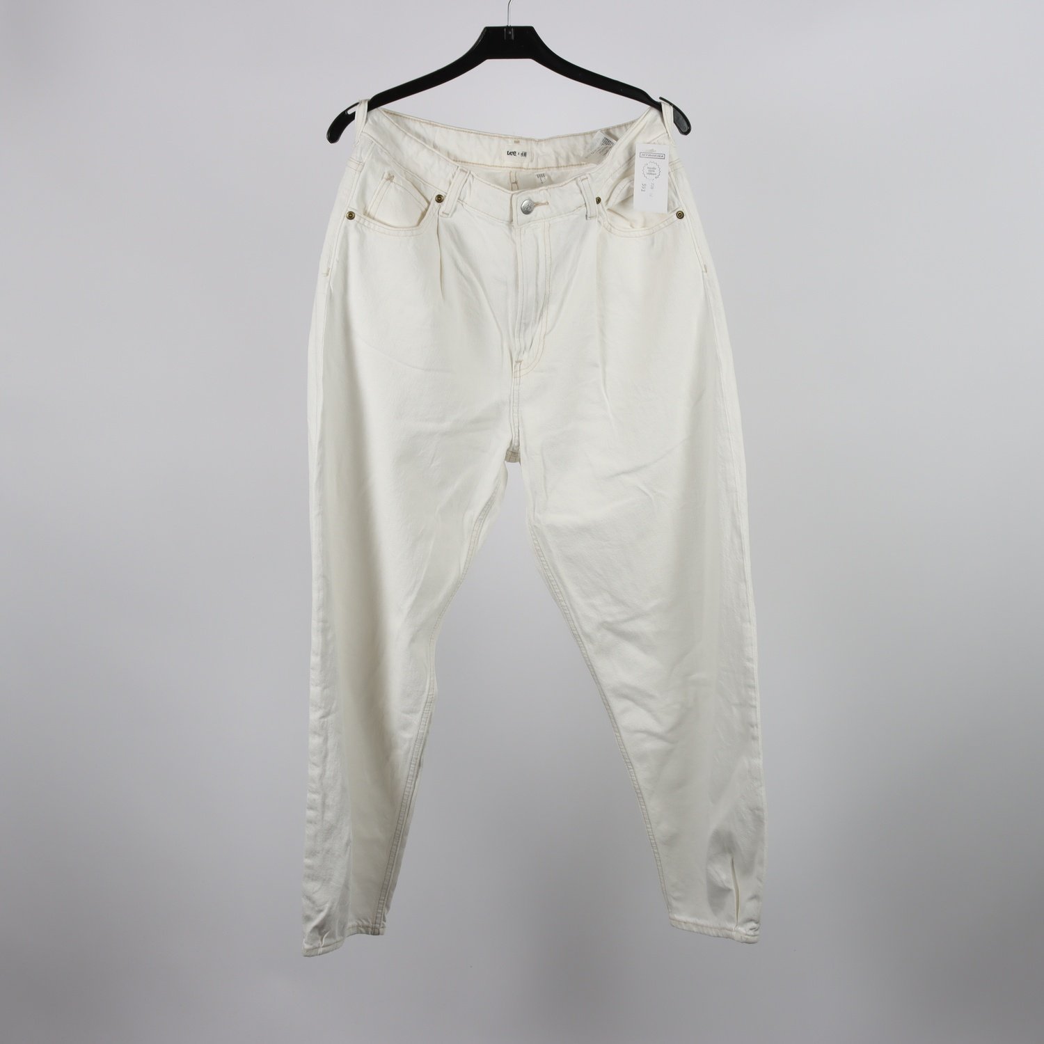 Jeans, Lee x H&M, vit, stl. 42.