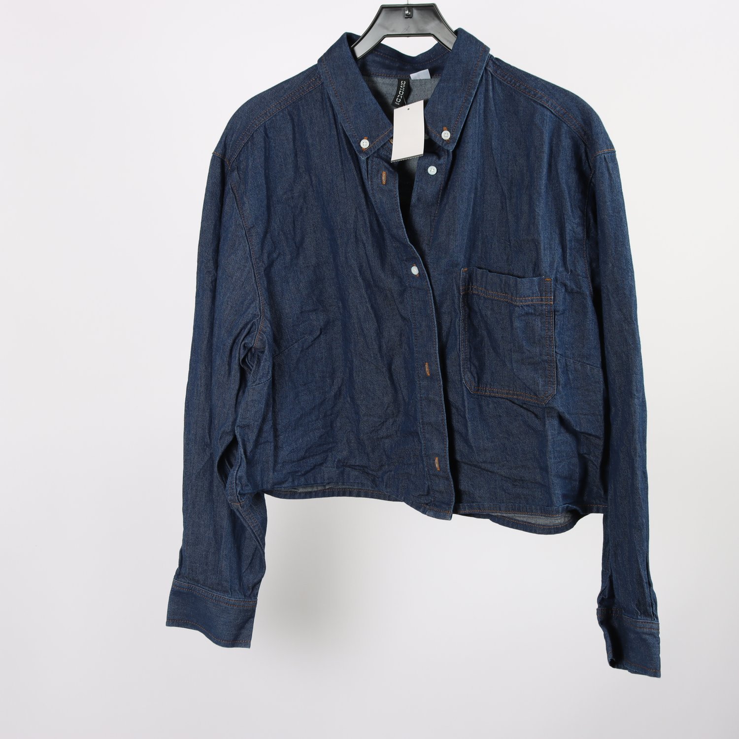 Jeansskjorta, Divided, blå, stl. XL.