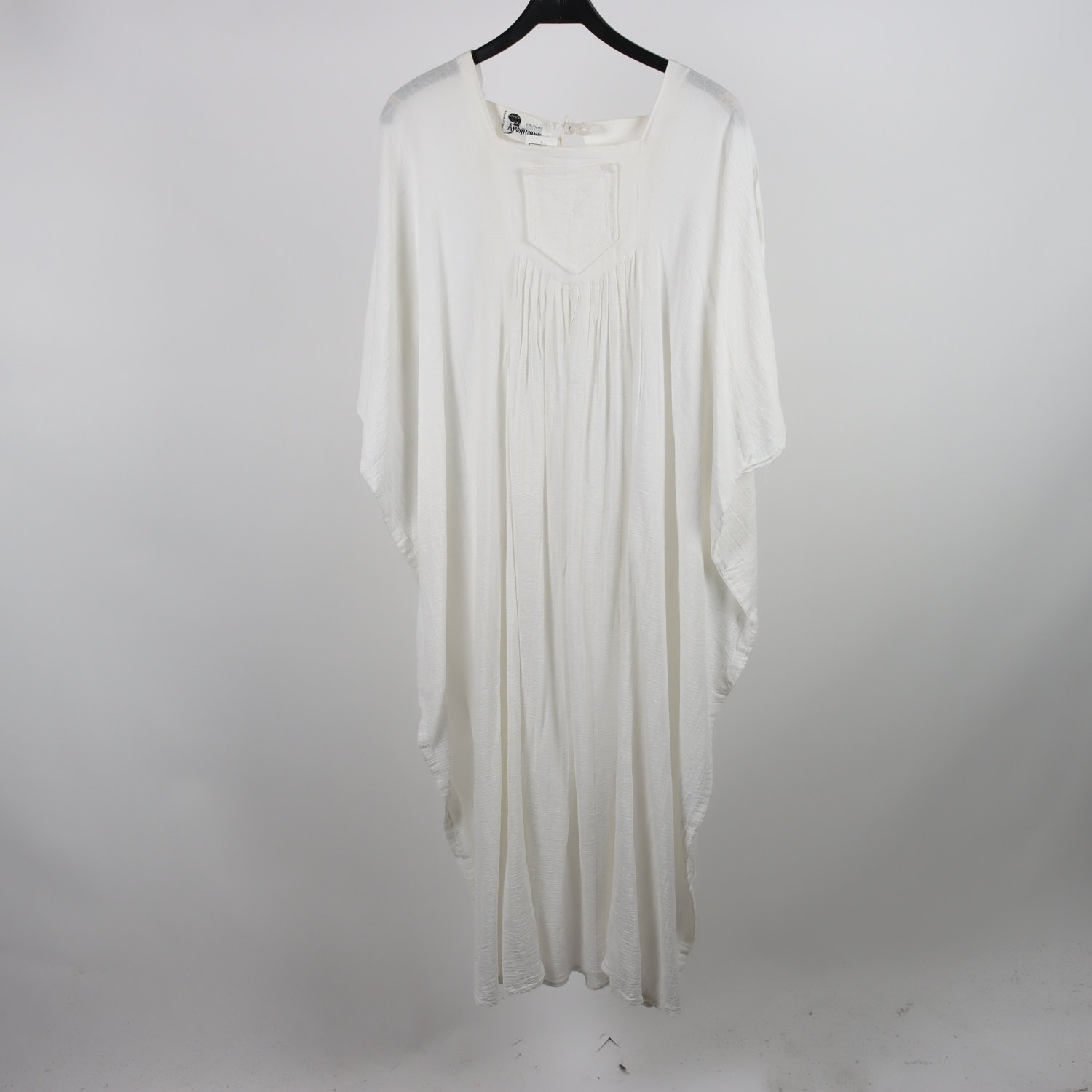 Kaftan, Apostrophe Paris, vit, retro, stl. one size.