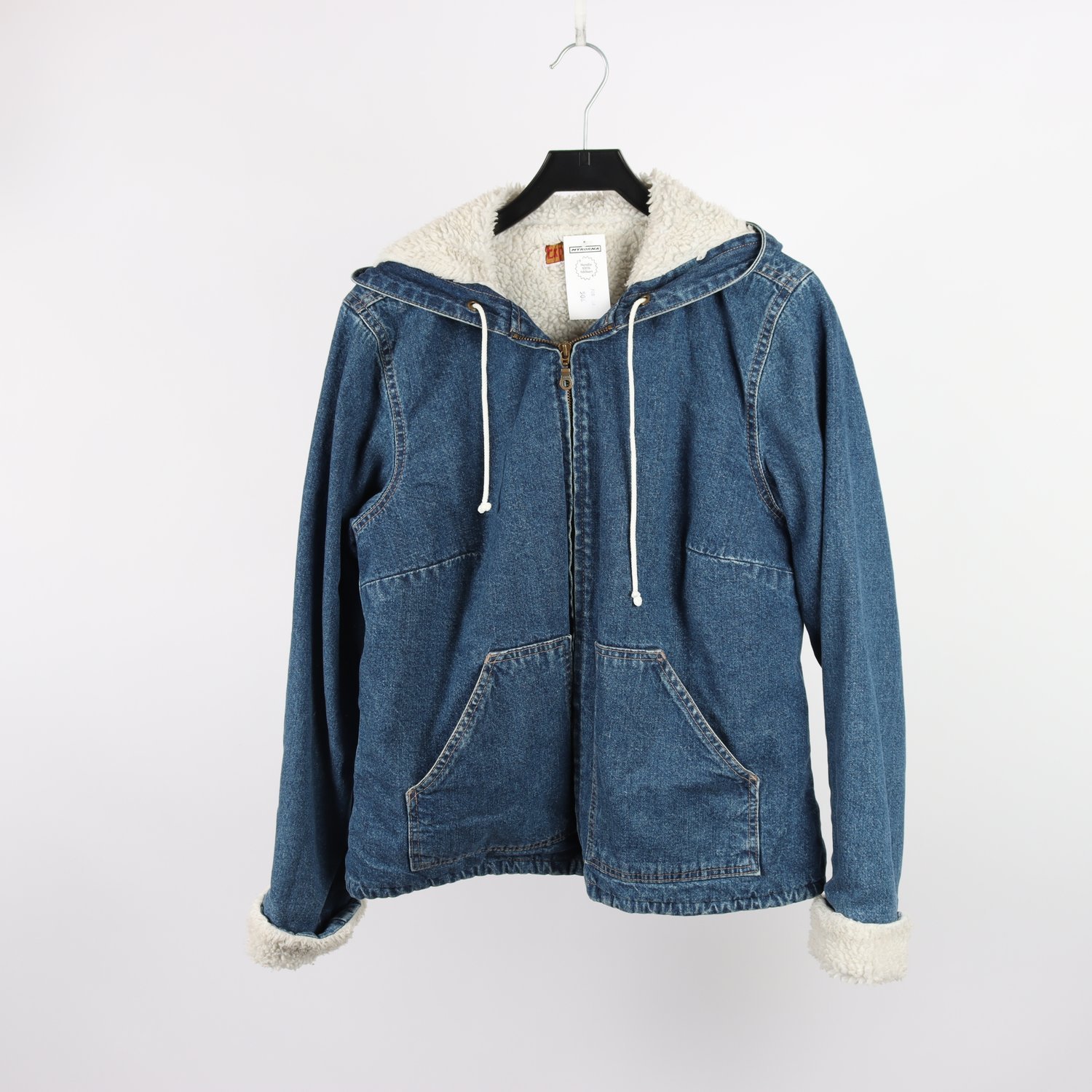 Jeansjacka, Explorer, blå, fodrad, stl. 38
