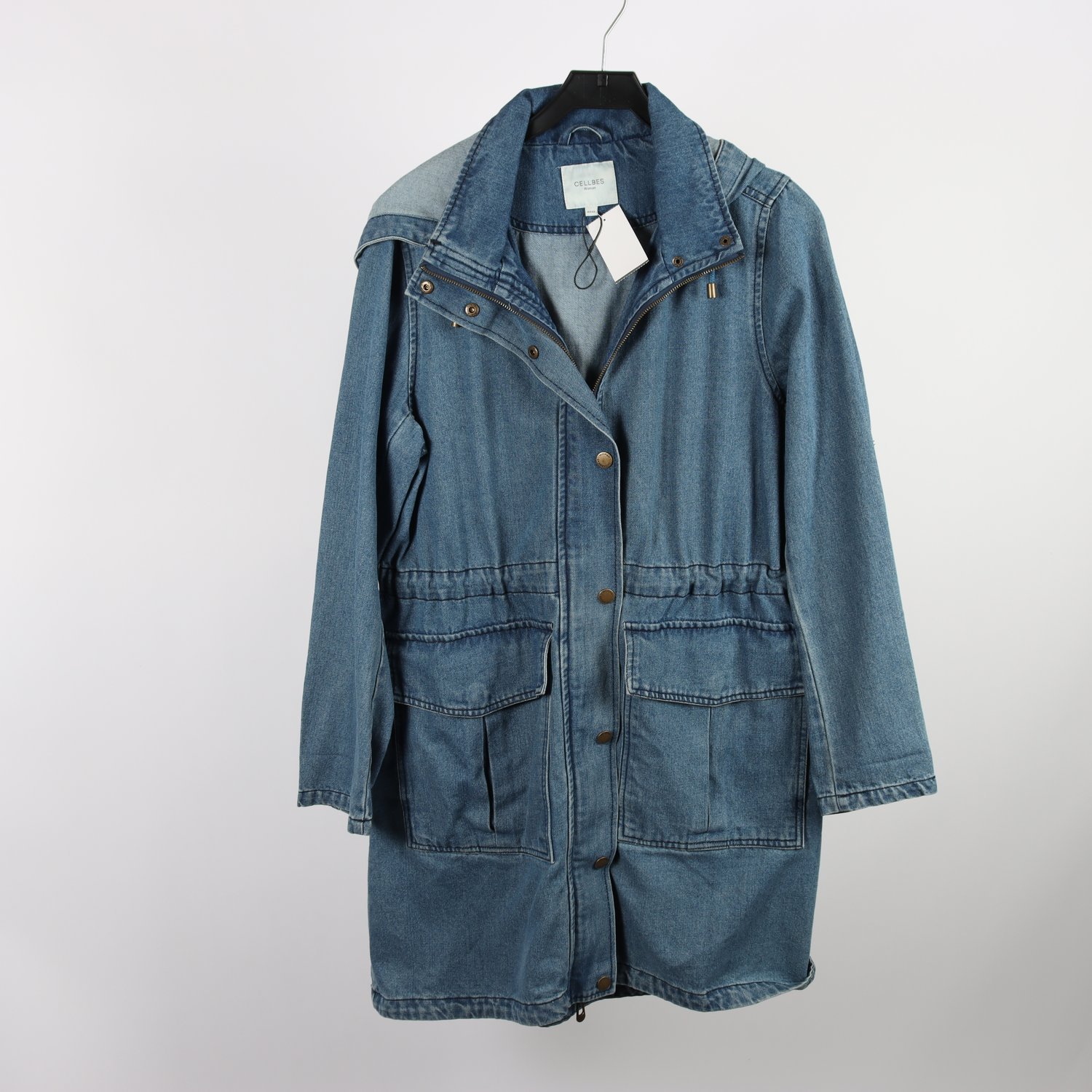 Jeanskappa, Cellbes, blå, stl. 42/44.