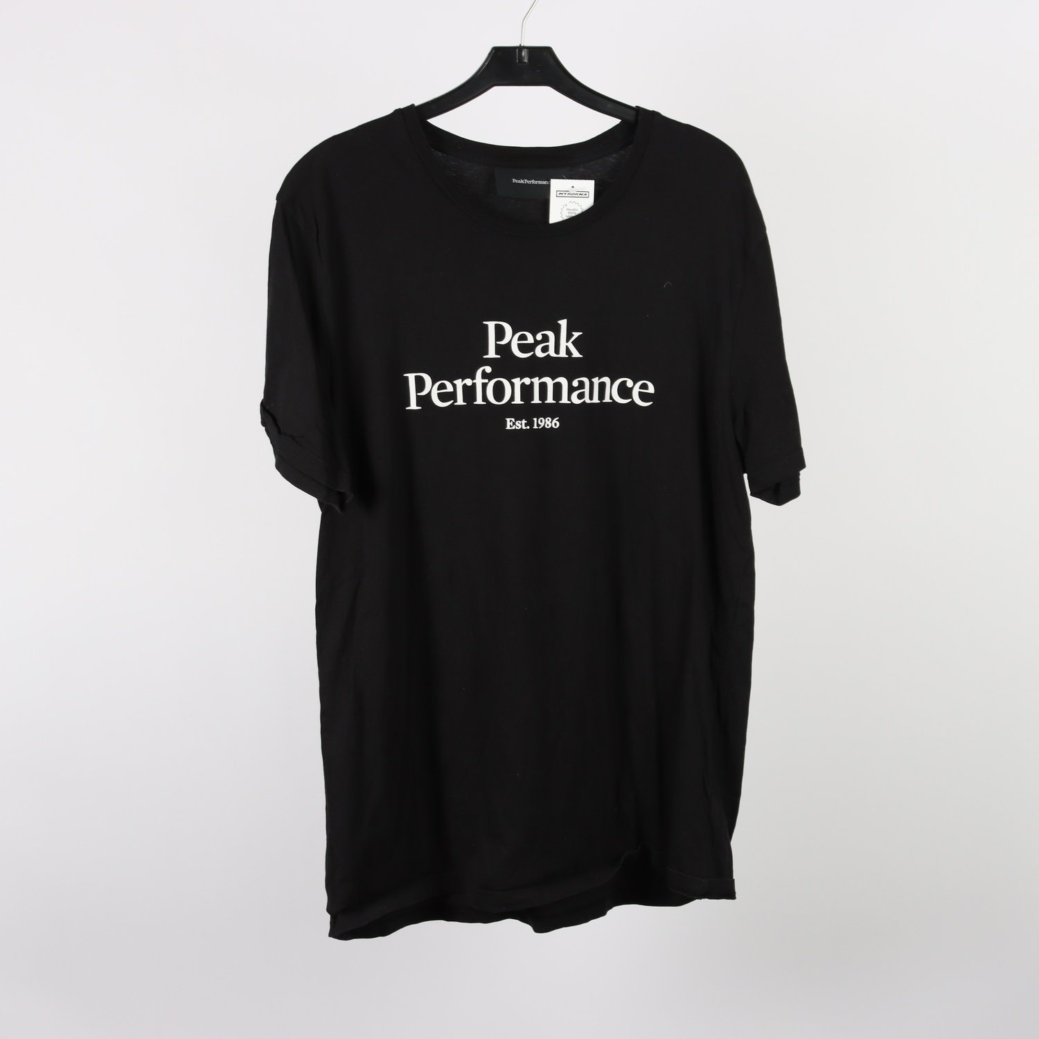 T-shirt, Peak Performance, svart, stl. XL.