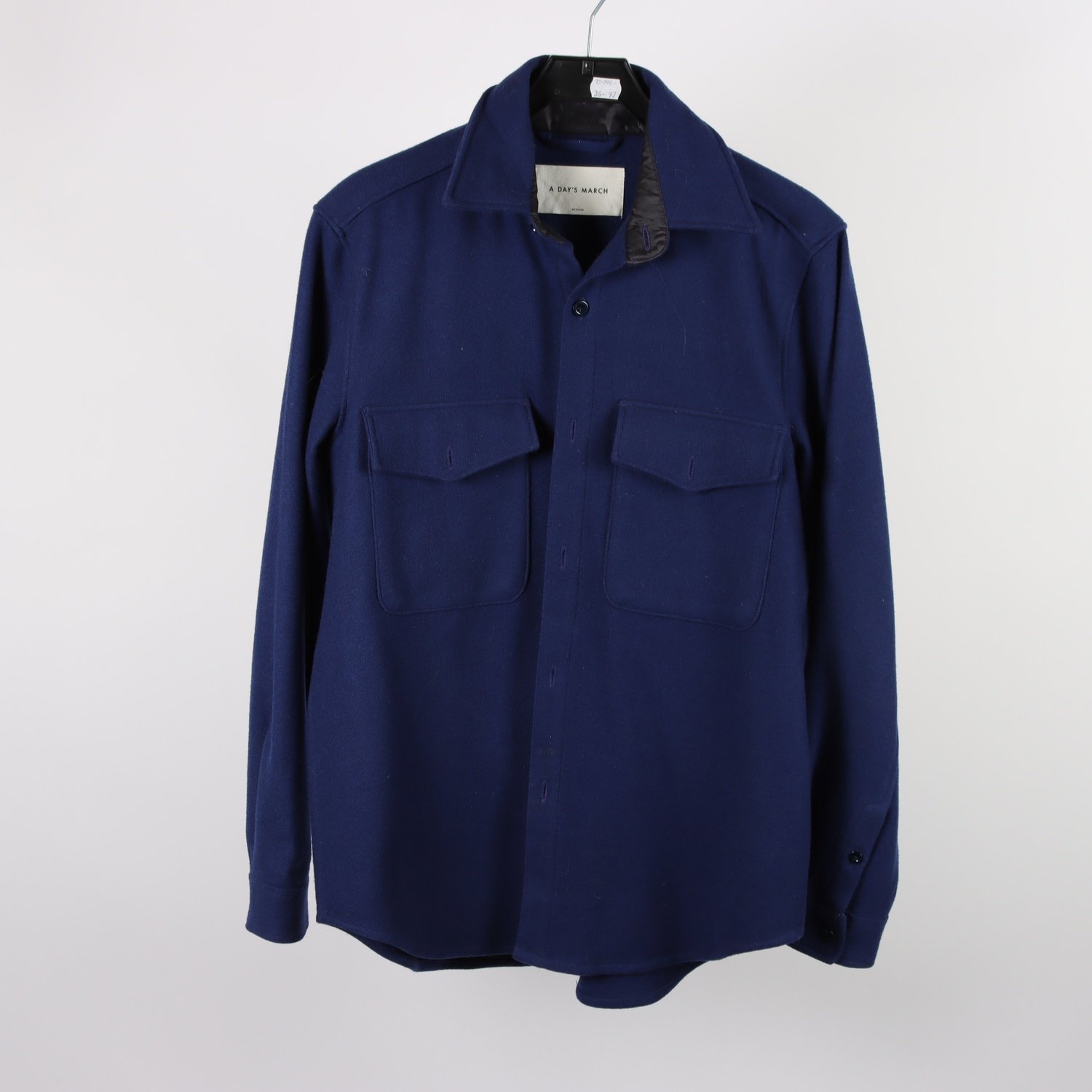 Overshirt, A Day’s March, ullblandning, stl. M