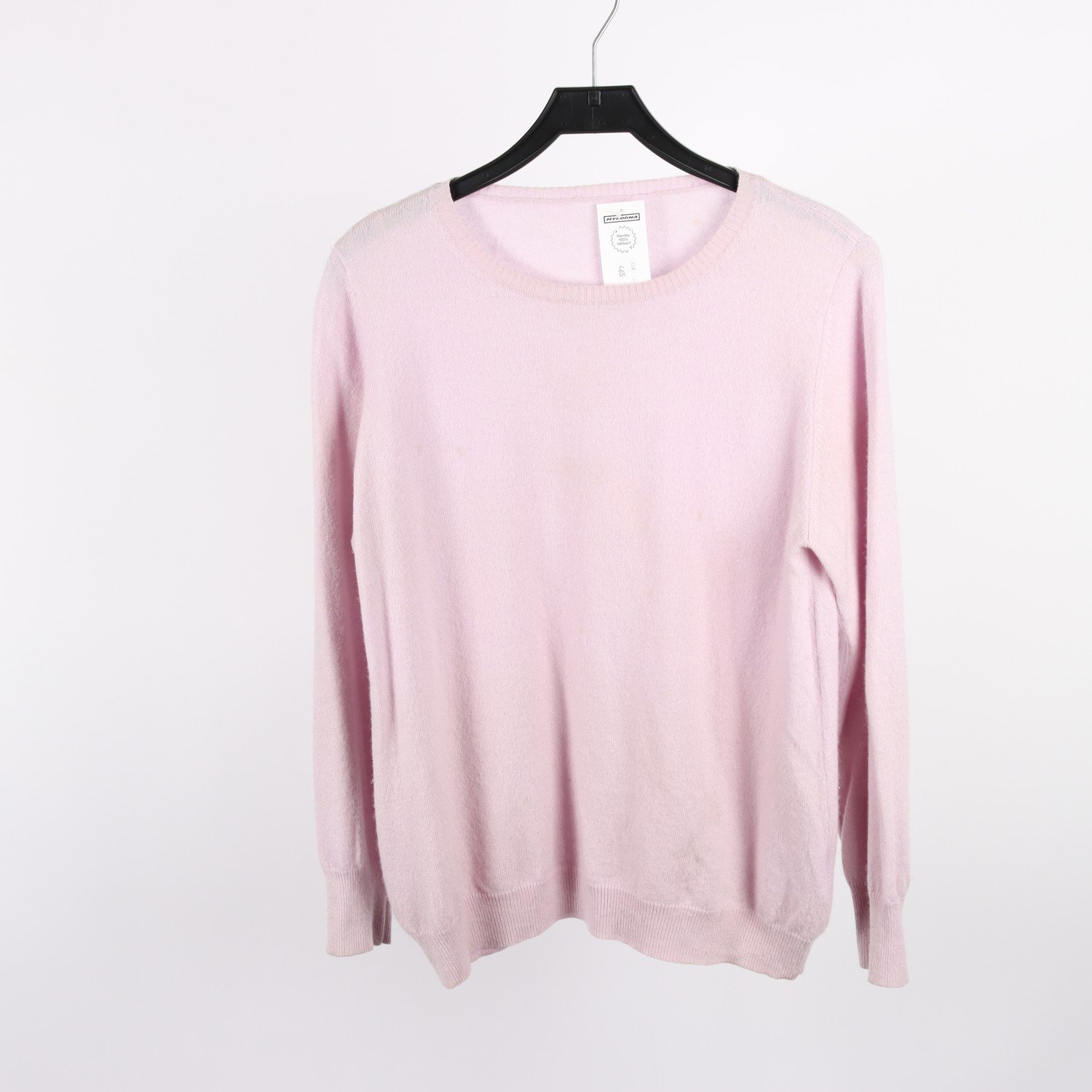 Tröja, Okänd, rosa, ull, cashmere, stl. ca. M