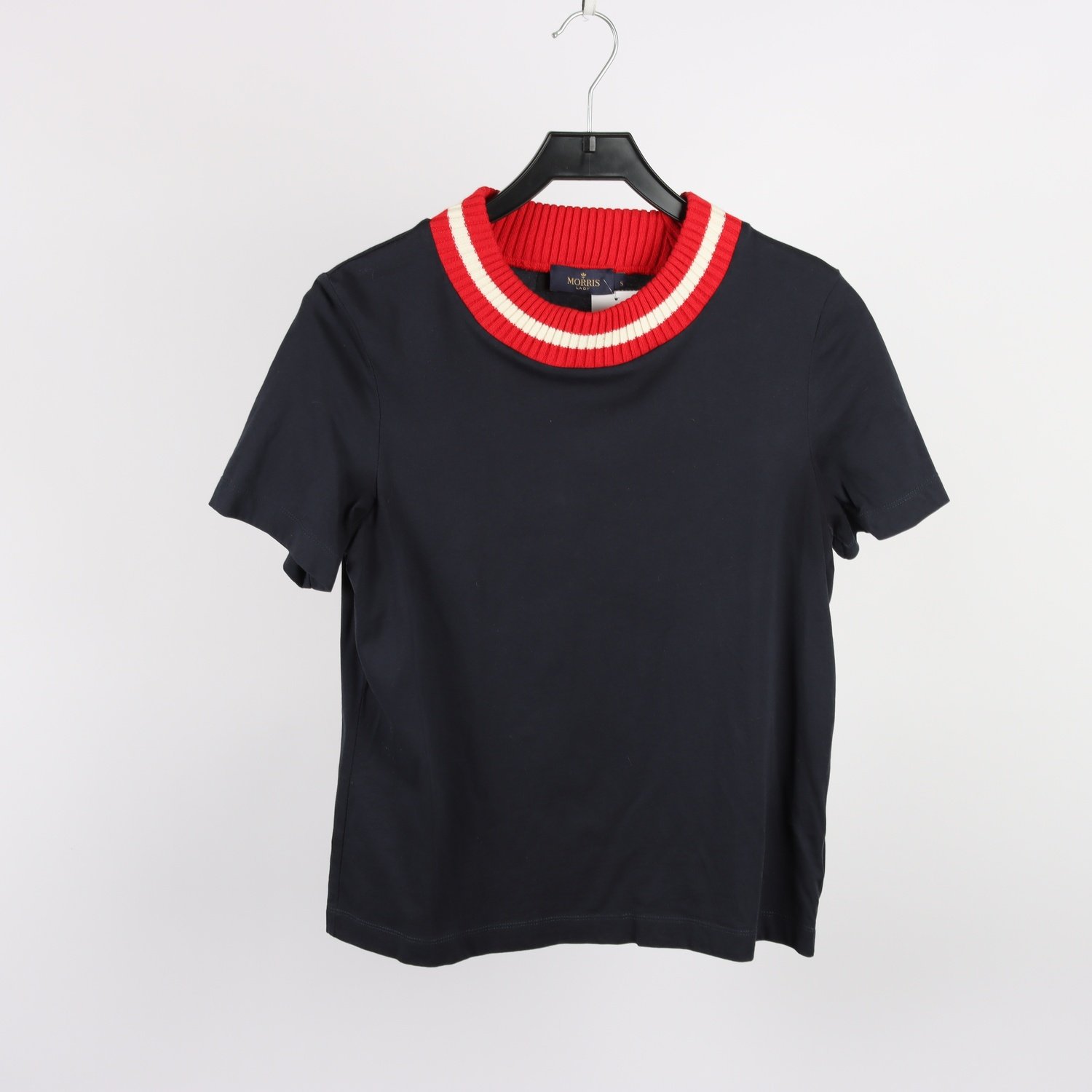 T-shirt, Morris, blå, stl. S.