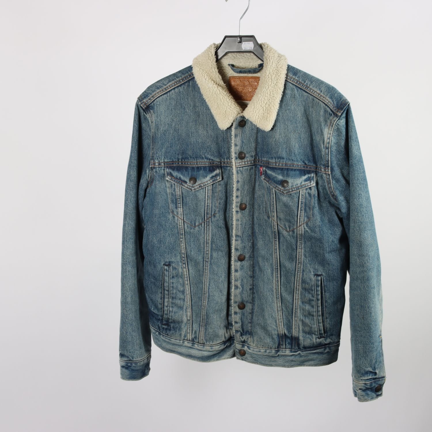Fodrad jeansjacka, Levi’s, stl. M