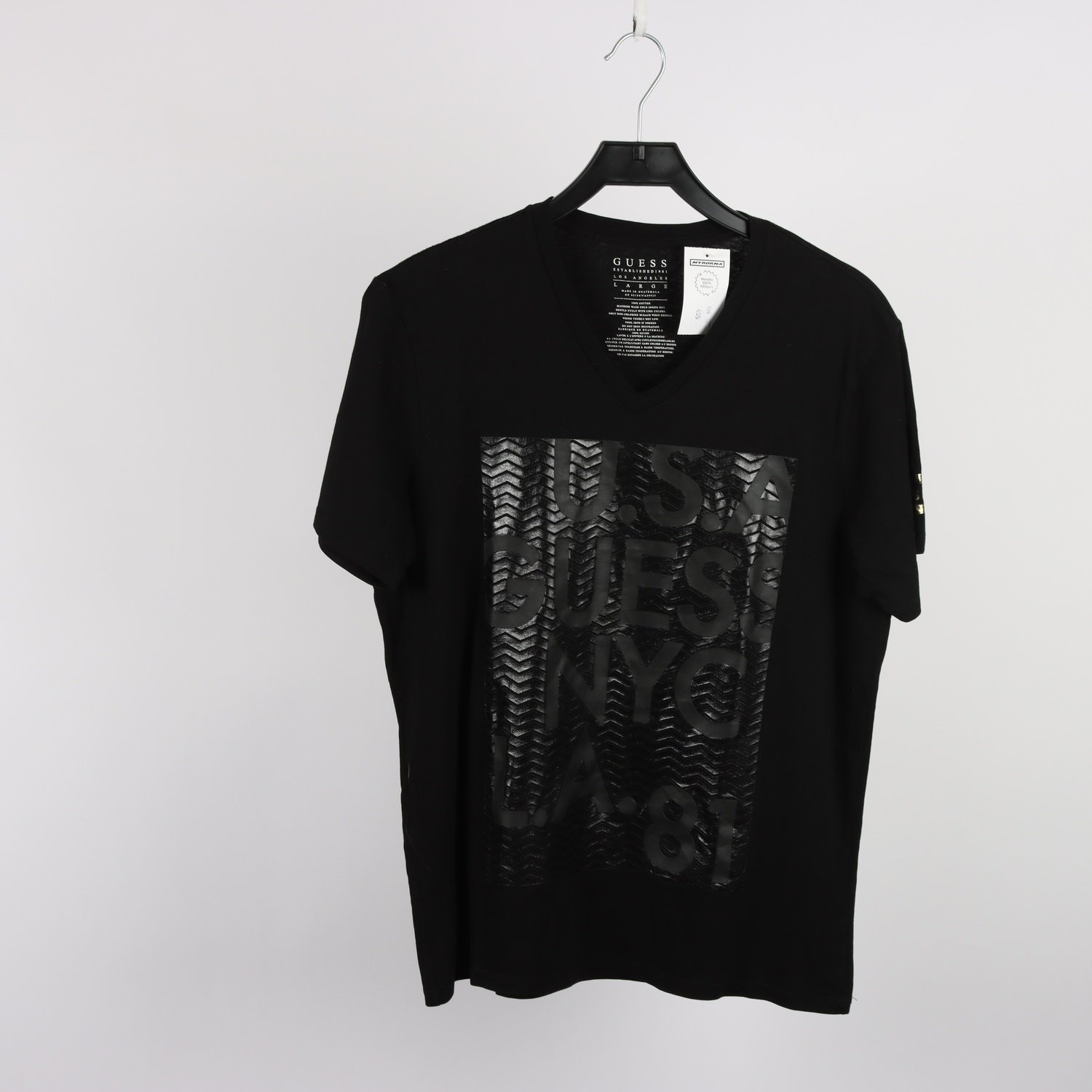 T-shirt, Guess, svart, stl. L.