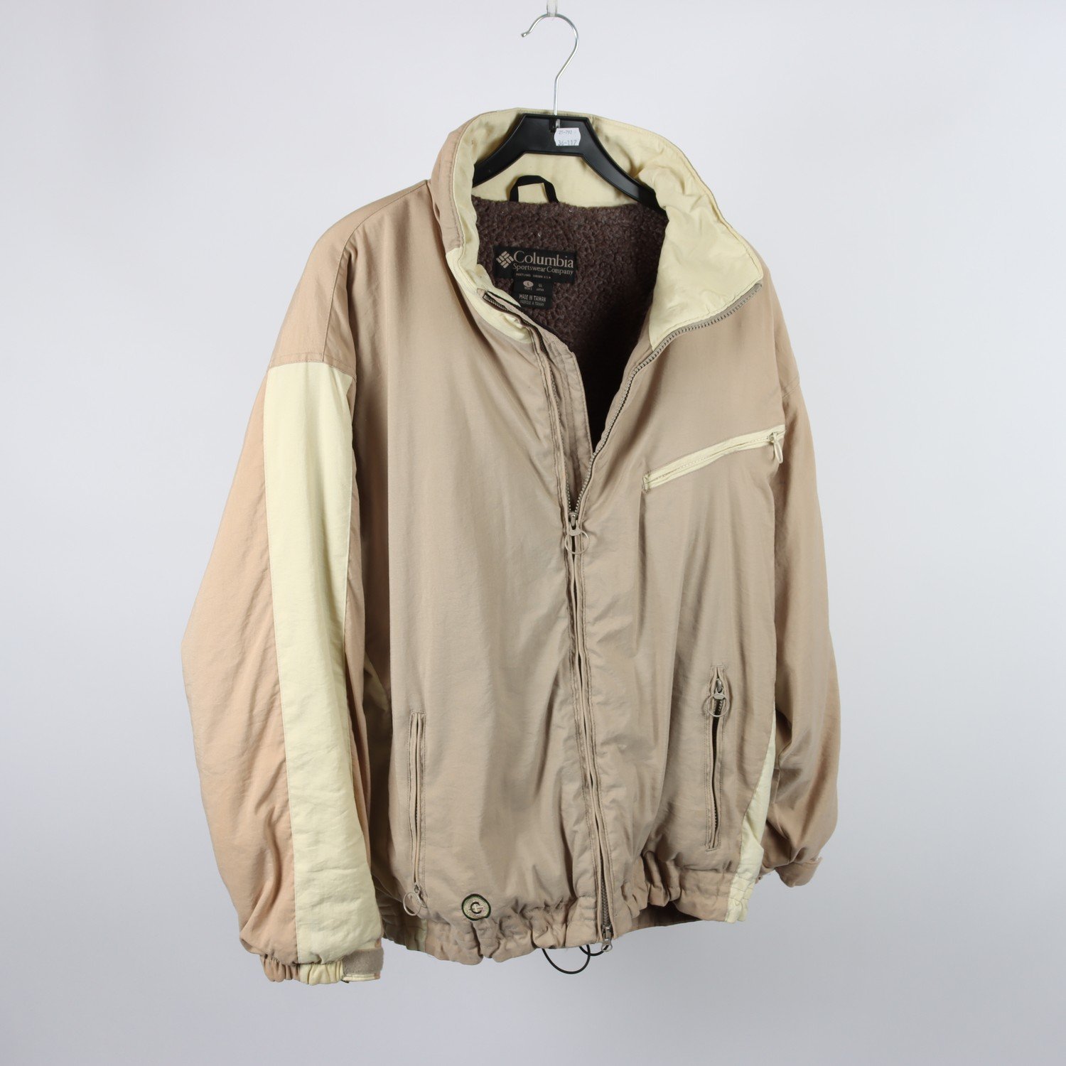 Fodrad jacka, Columbia, vintage, stl. L