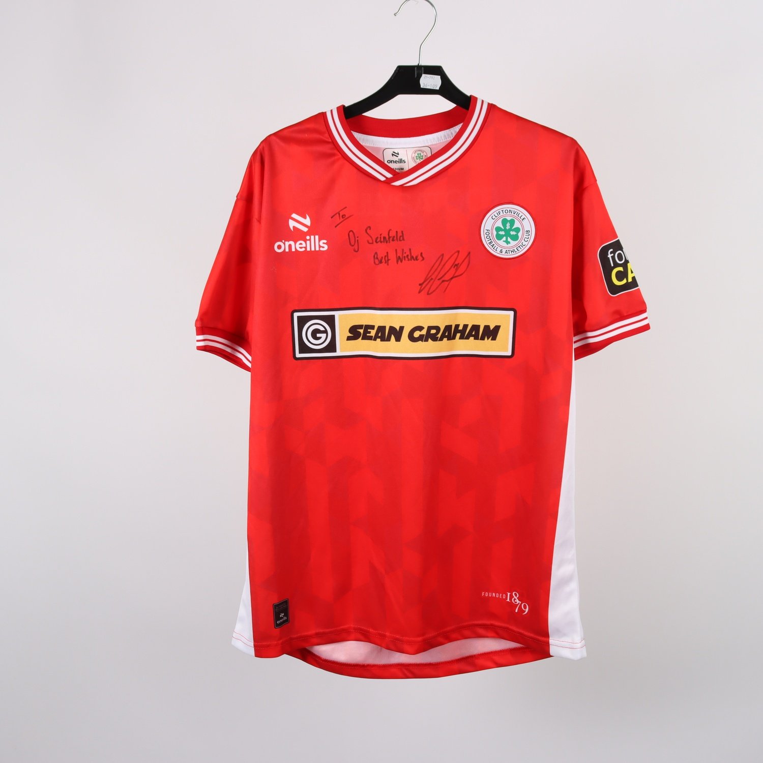 Fotbollströja, Cliftonville, stl. M