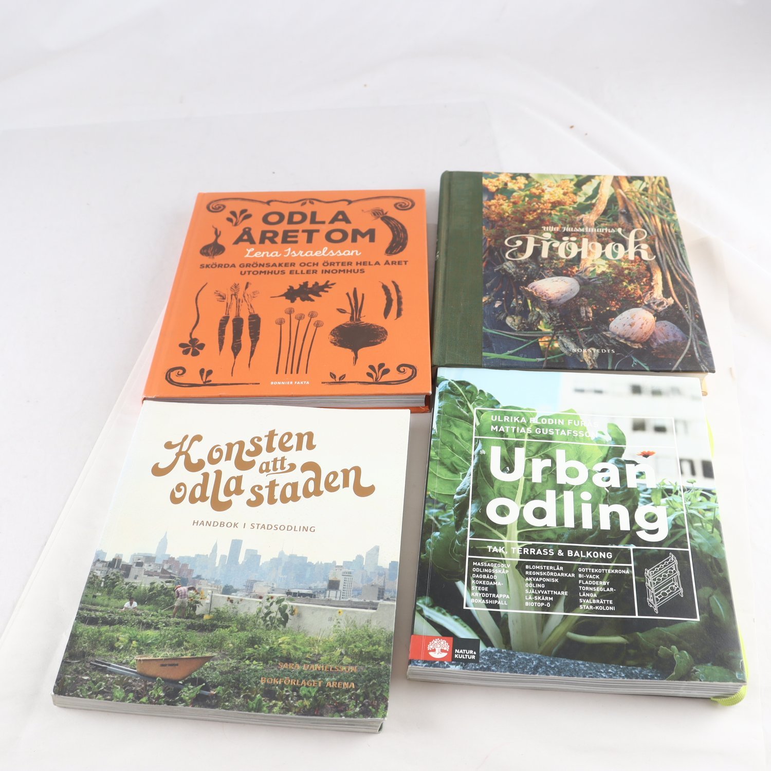 Odling och sådd, bokpaket med 4 volymer