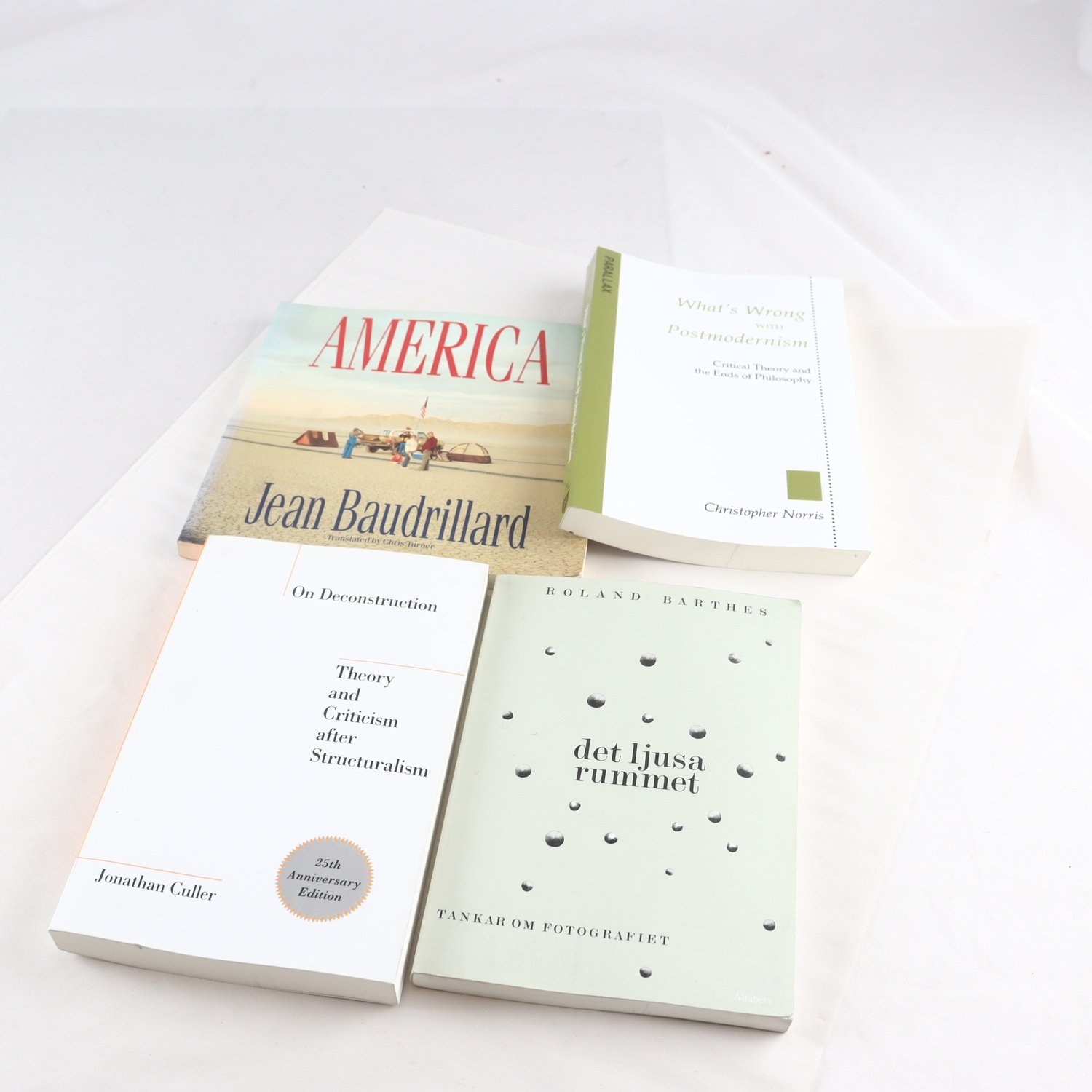Postmodern filosofi, bokpaket med 4 volymer