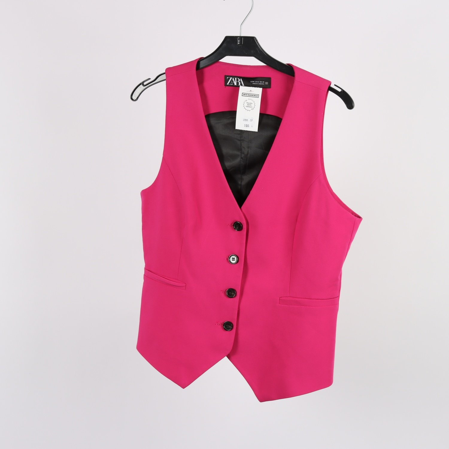 Väst, Zara, cerise, stl. M
