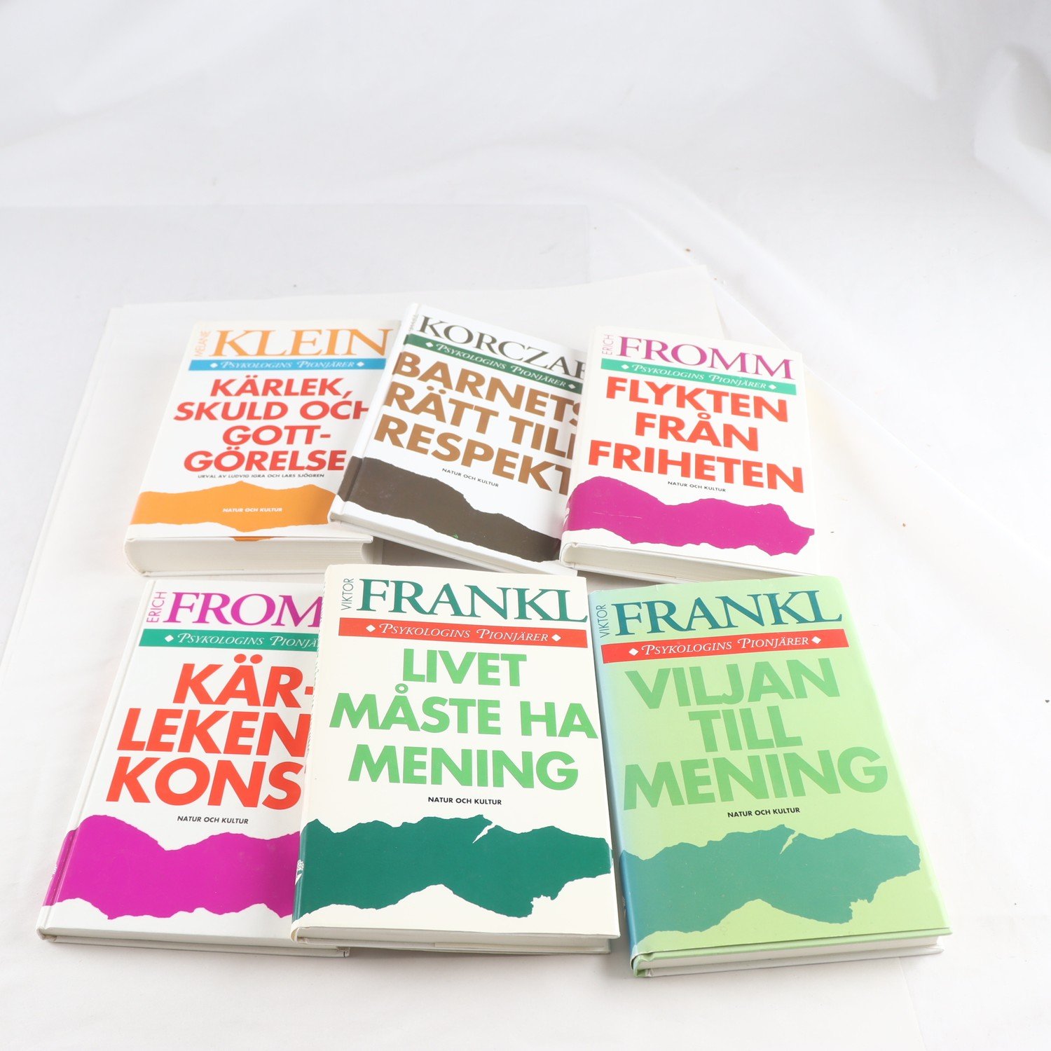 Psykologins pionjärer, bokpaket med 6 volymer