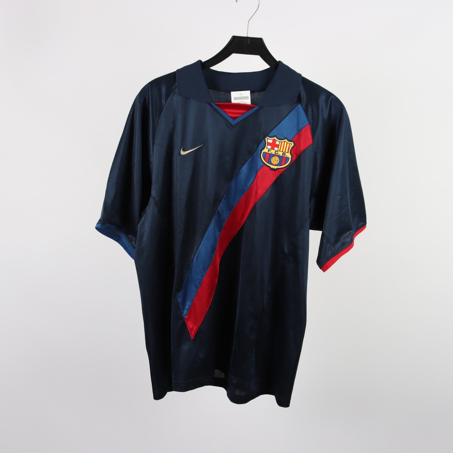Fotbollströja, Nike, FC Barcelona, Riquelme 10, flerfärgad, stl. L