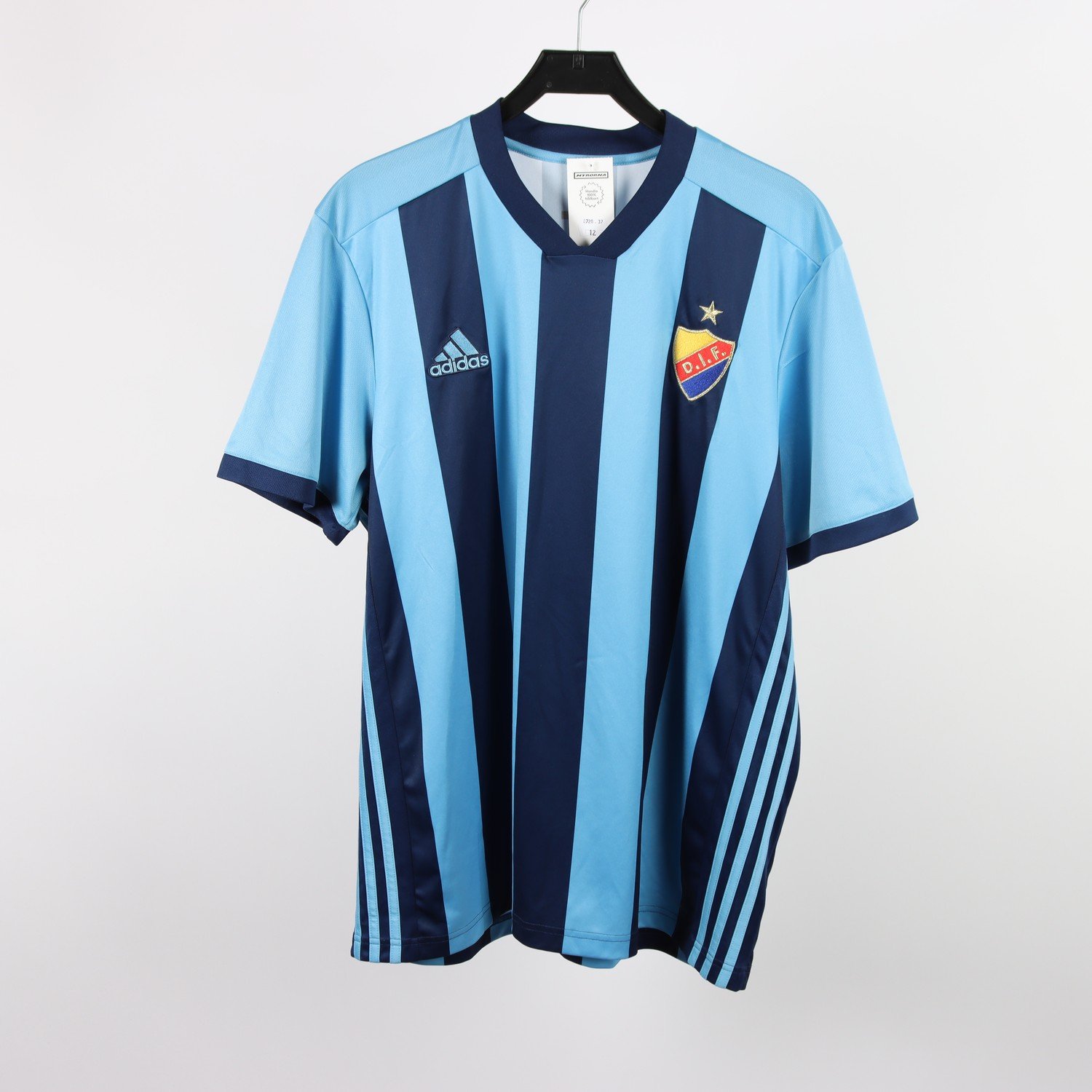 Fotbollströja, Adidas D.I.F., blå, stl. XL