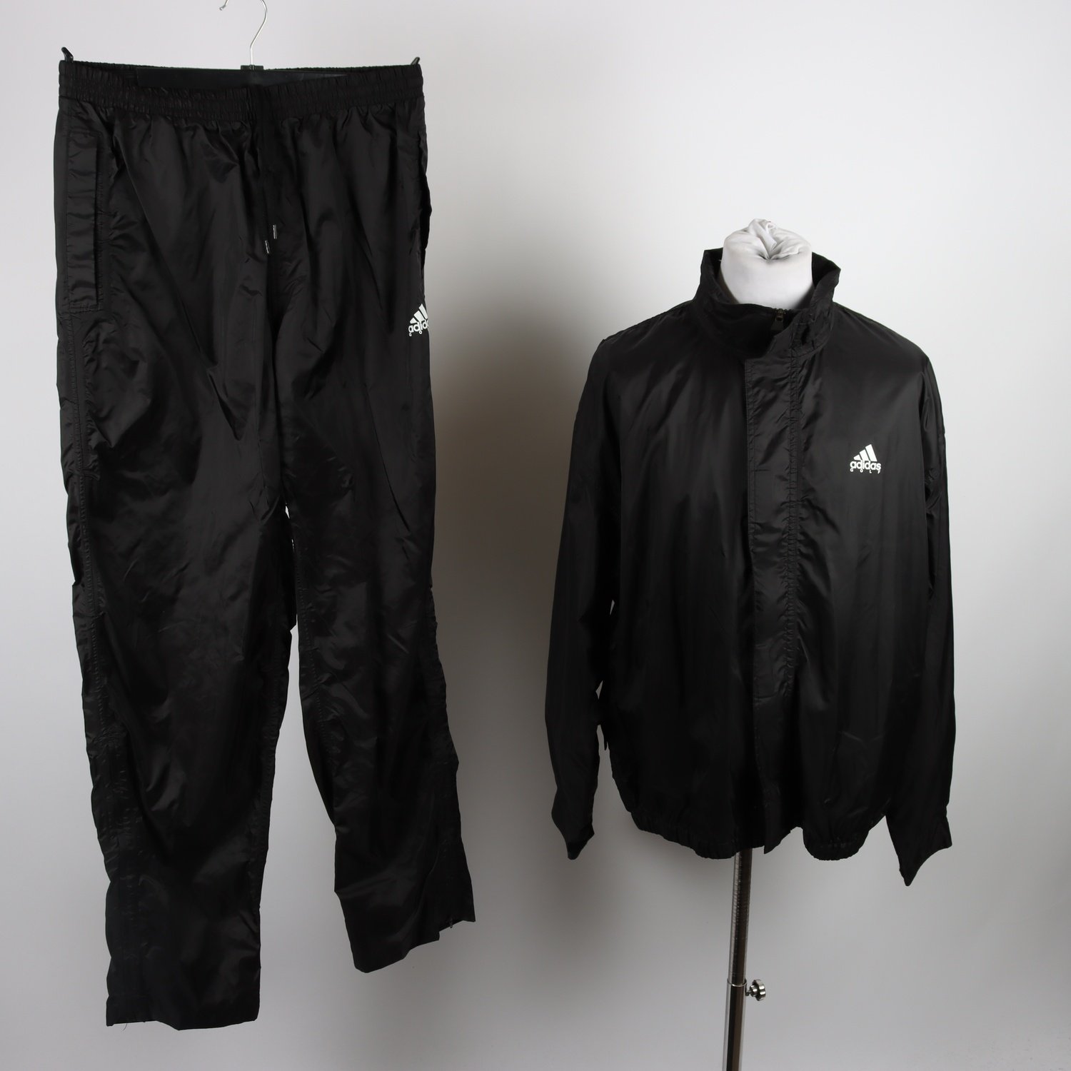 Sportset, Jacka & Byxor, Adidas, svart, stl. 54
