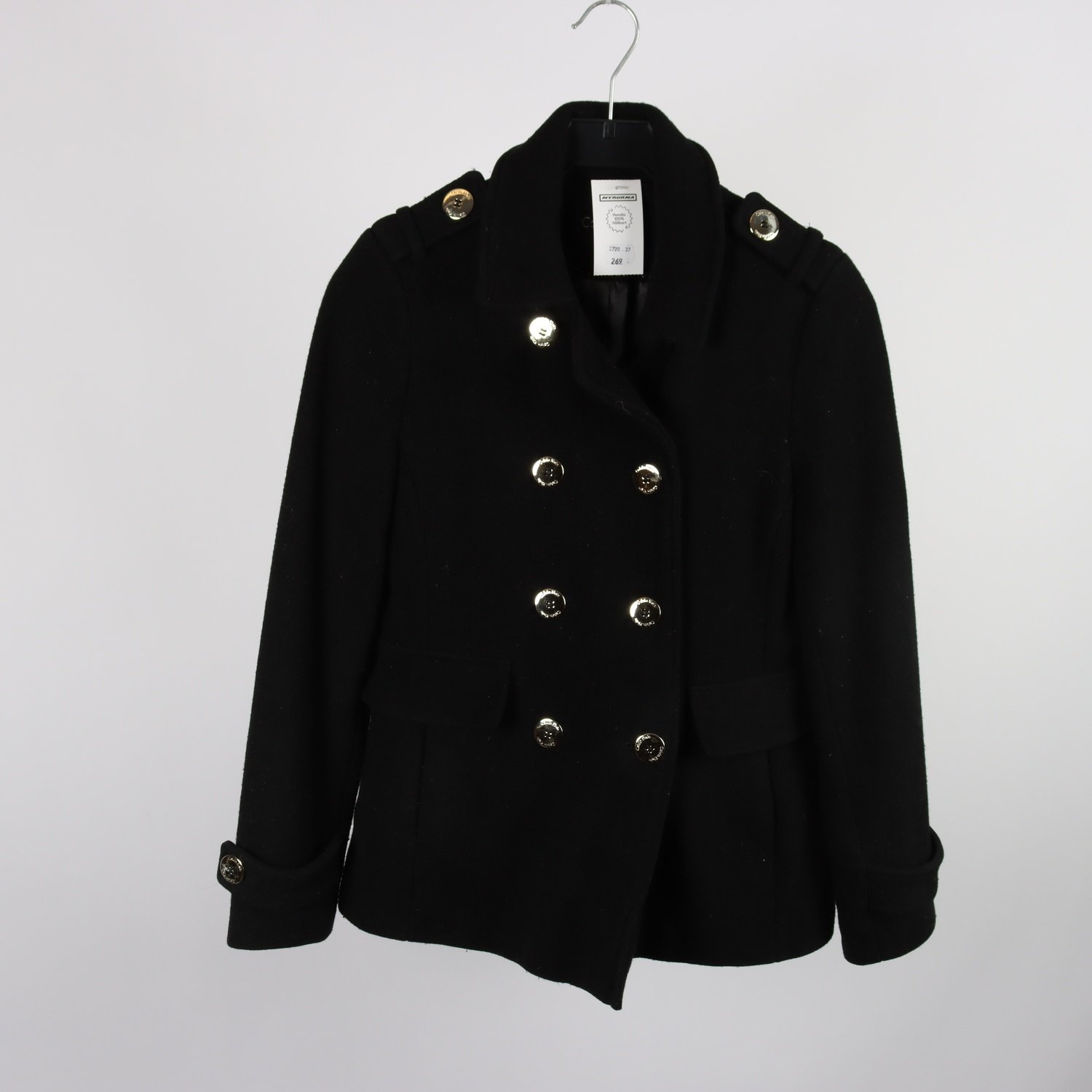 Jacka, Calvin Klein, svart, stl. 4 (XS)