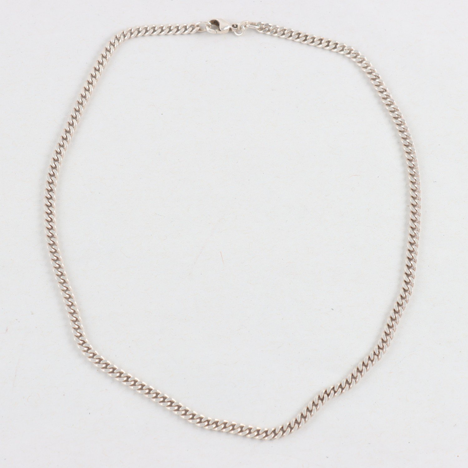 Halsband, pansarkedja, silver 925, vikt: 15,9g