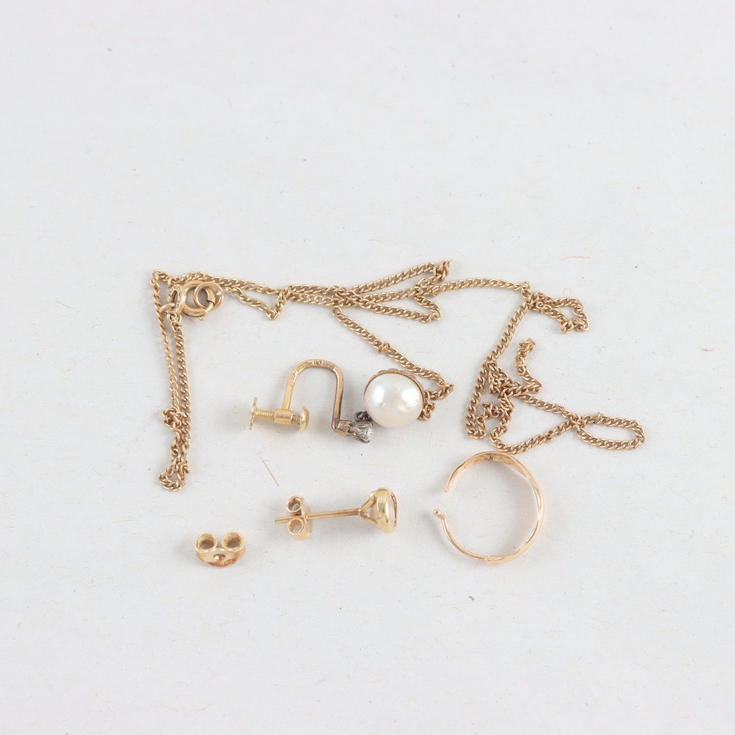 Skrotguld, 18K, brv: 4,5g