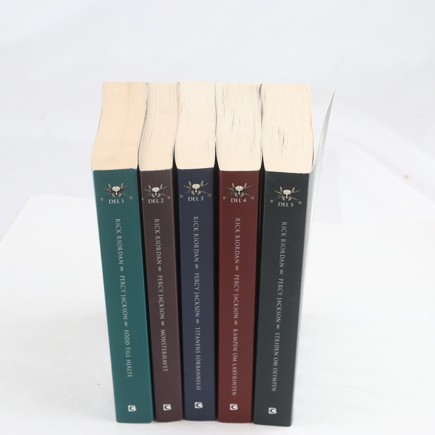 Rick Riordan, Percy Jackson, Del 1-5