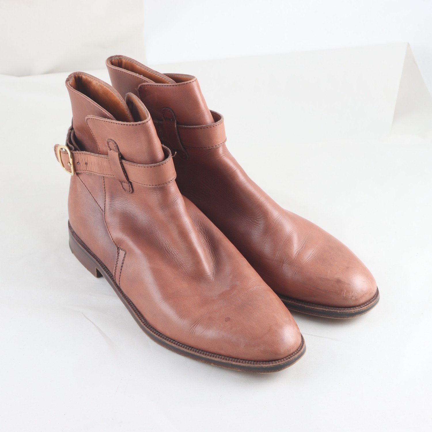 Boots, Parker, läder, stl. 43
