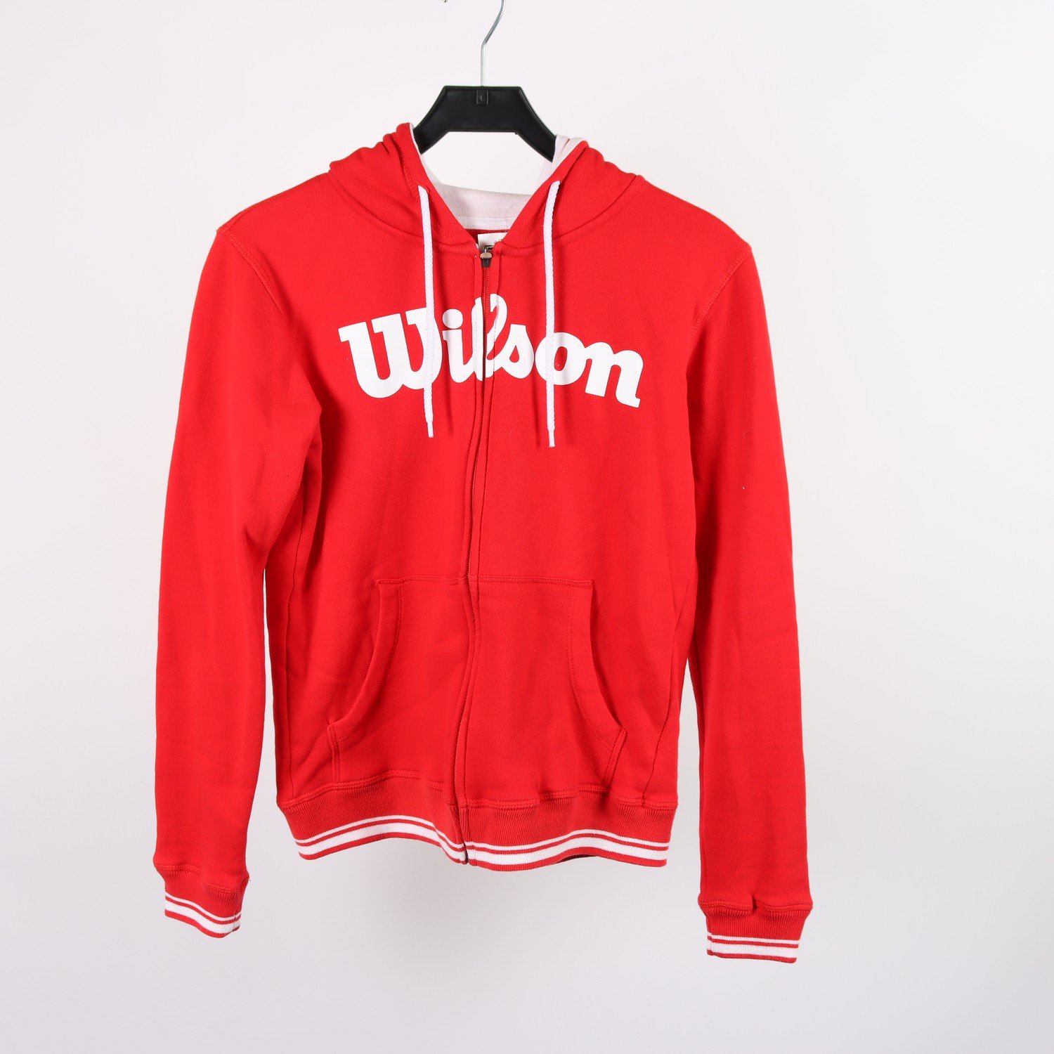 Hoodie, Wilson, röd, stl. S
