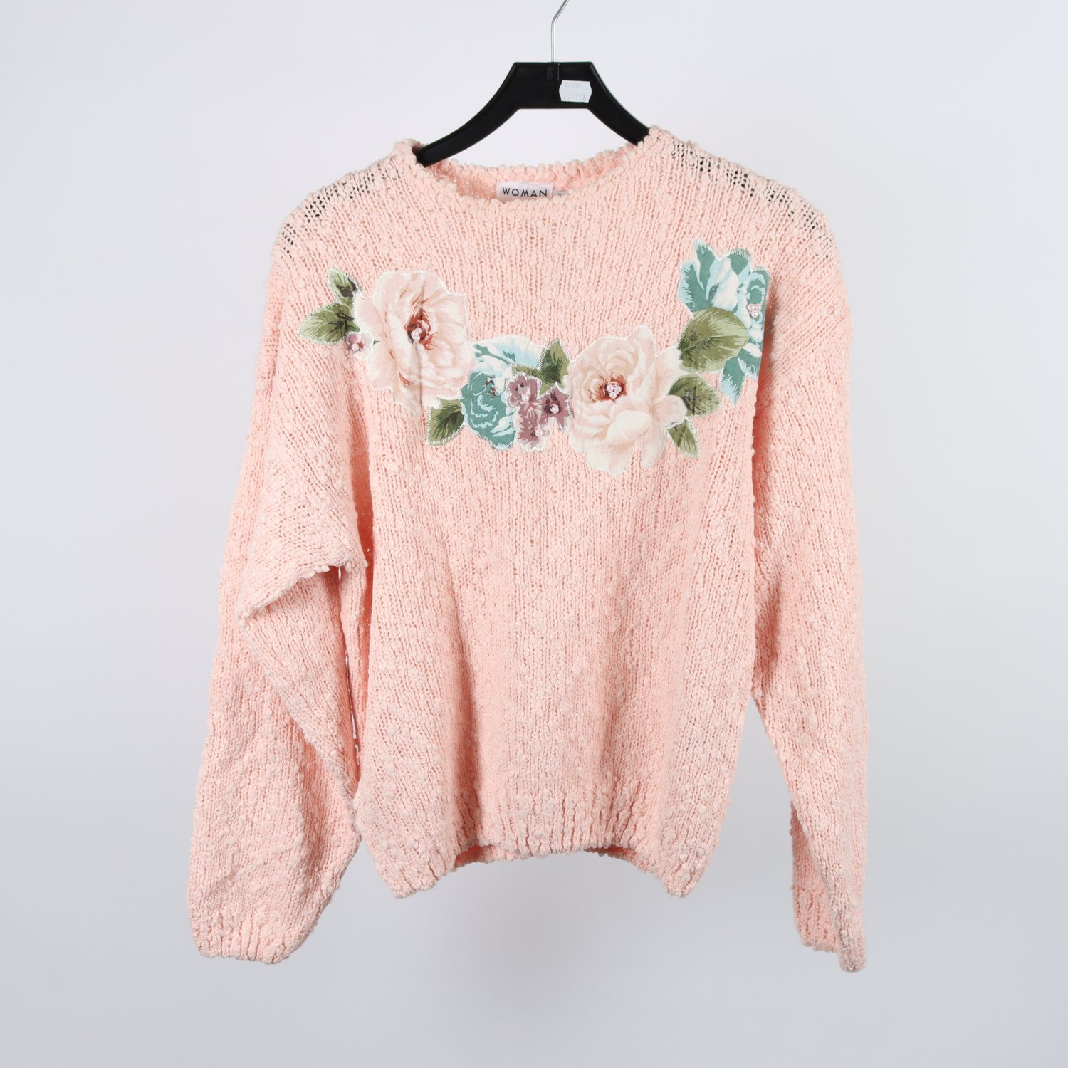 Tröja, vintage, Women Collection H&M, rosa, stl. S