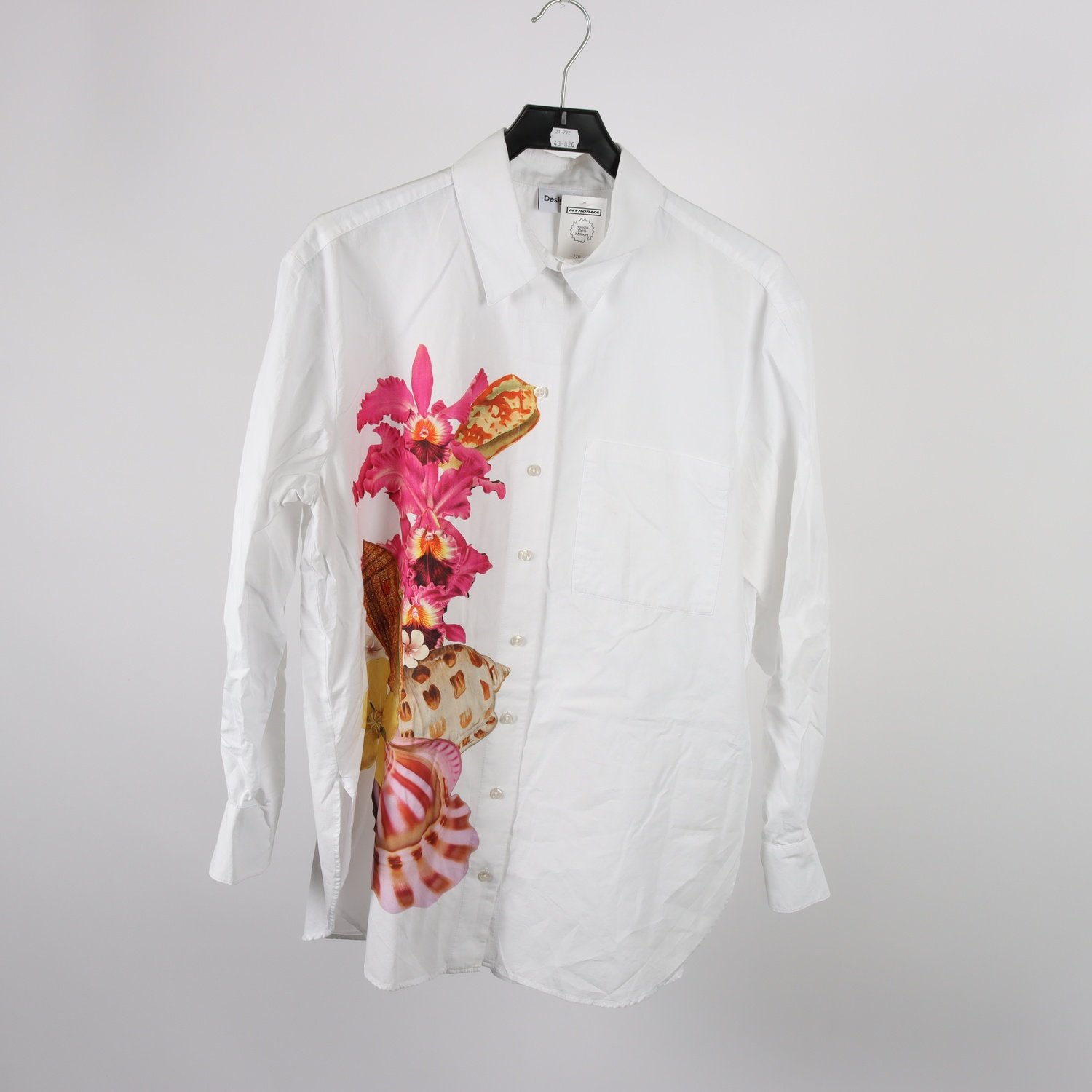 Blus, Desigual, vit, stl. L/XL
