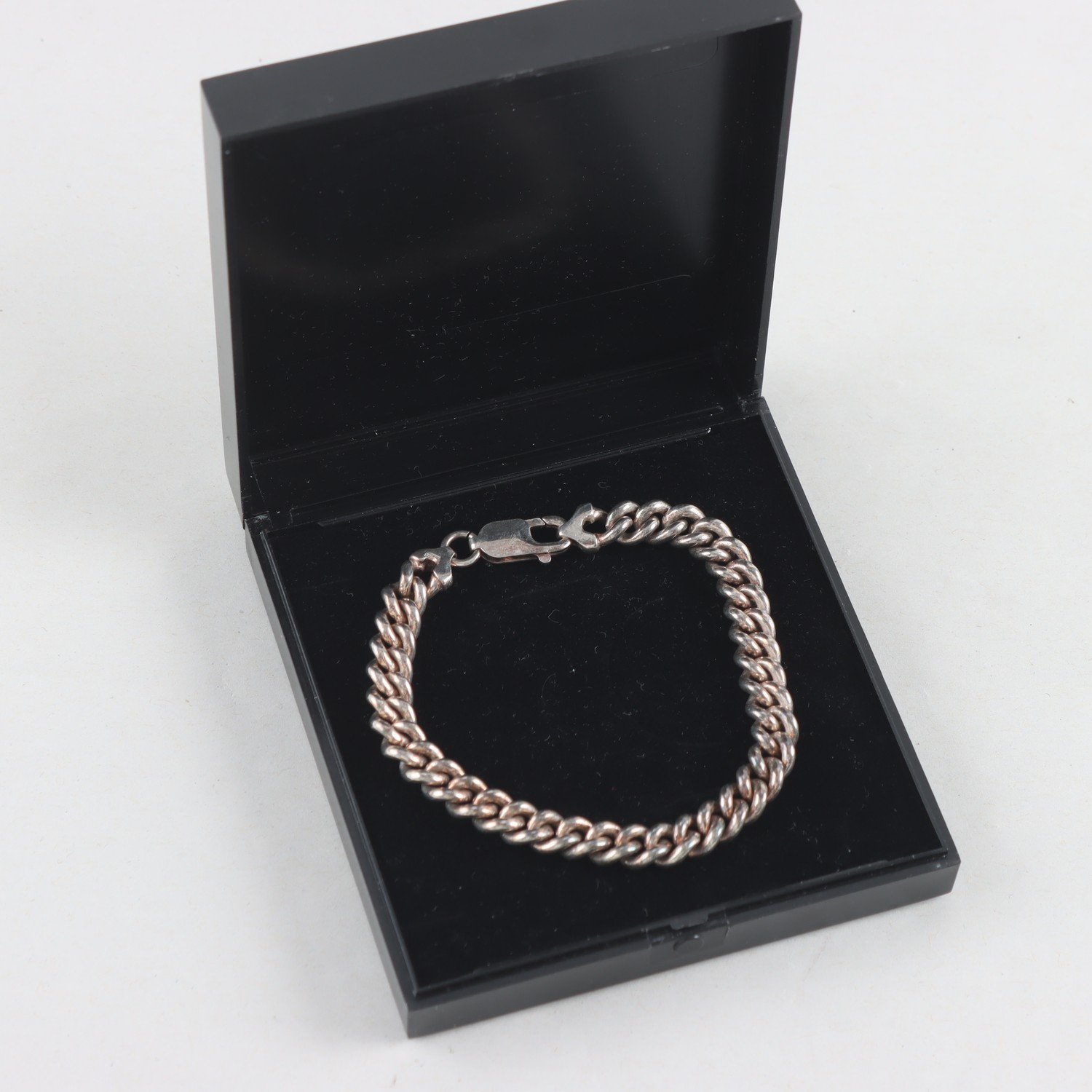 Armband, silver 925, pansarlänk, vikt: 25,4g