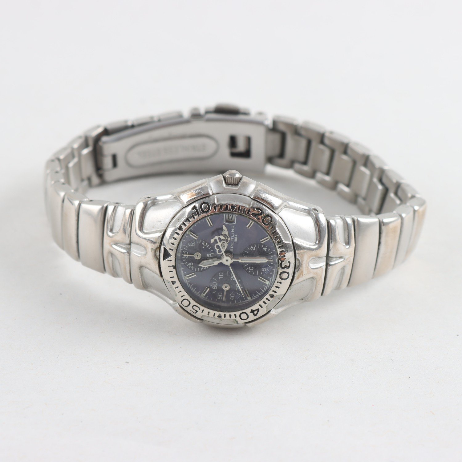 Armbandsur, stål, Breitling Colt Ocean, datum, quartz