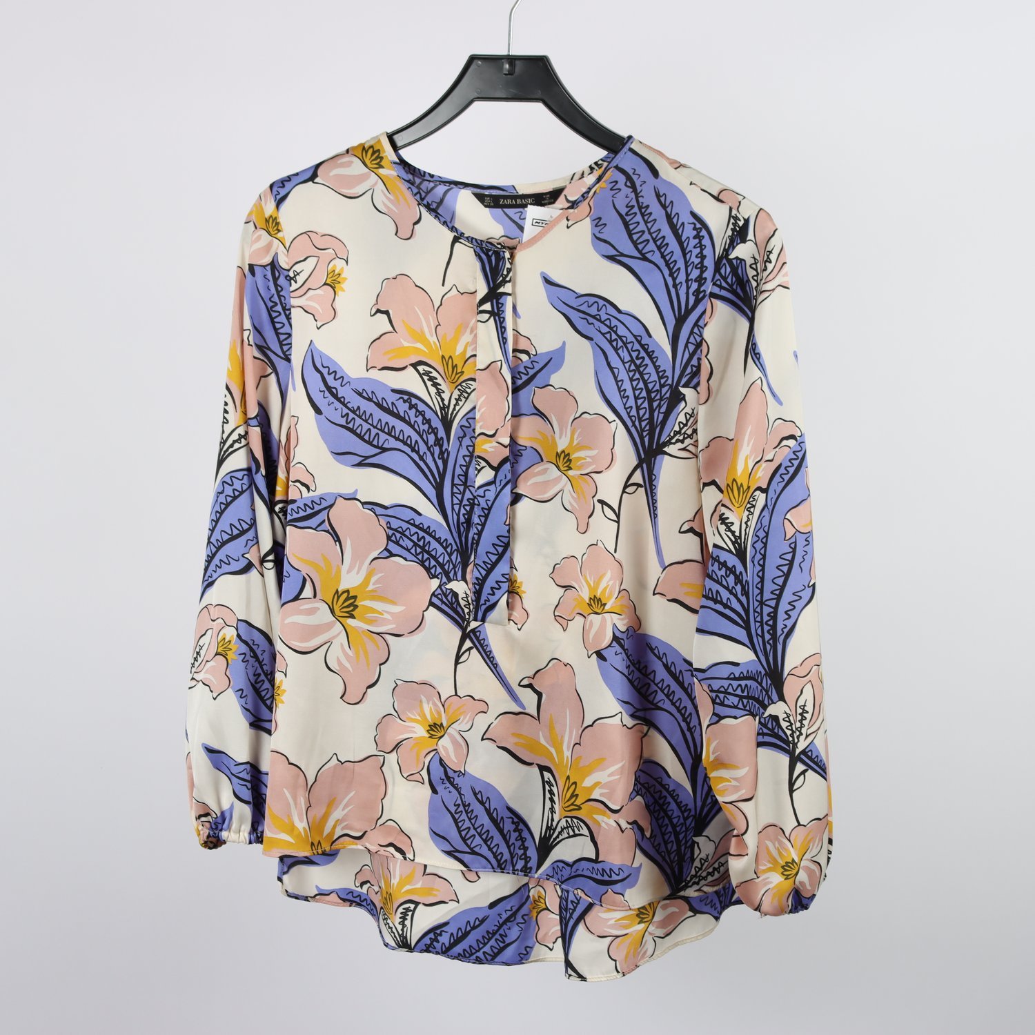 Blus, Zara, mönstrad, stl. L