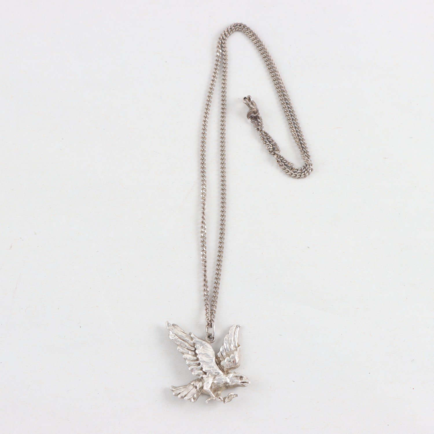 Halsband, silver 925, örn, vikt: 12,1g