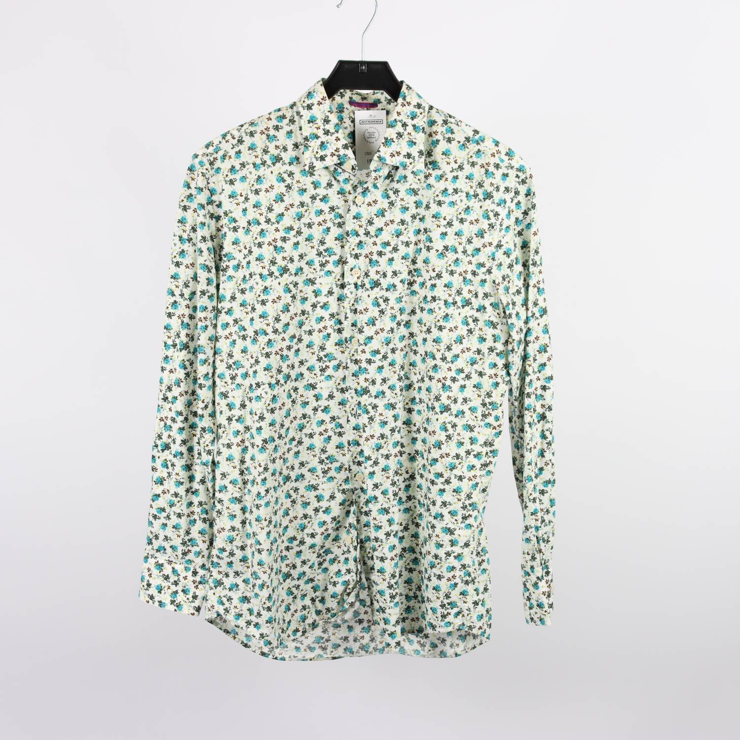 Skjorta, Paul Smith, blommig, stl. 39 (M)