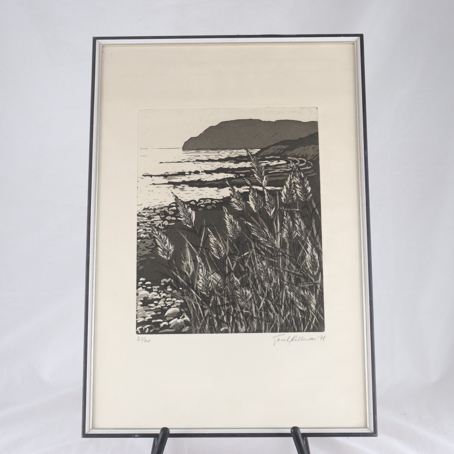 Etsning, Gerd Killman, (1914-2005), sign. 21/60. Endast avhämtning.
