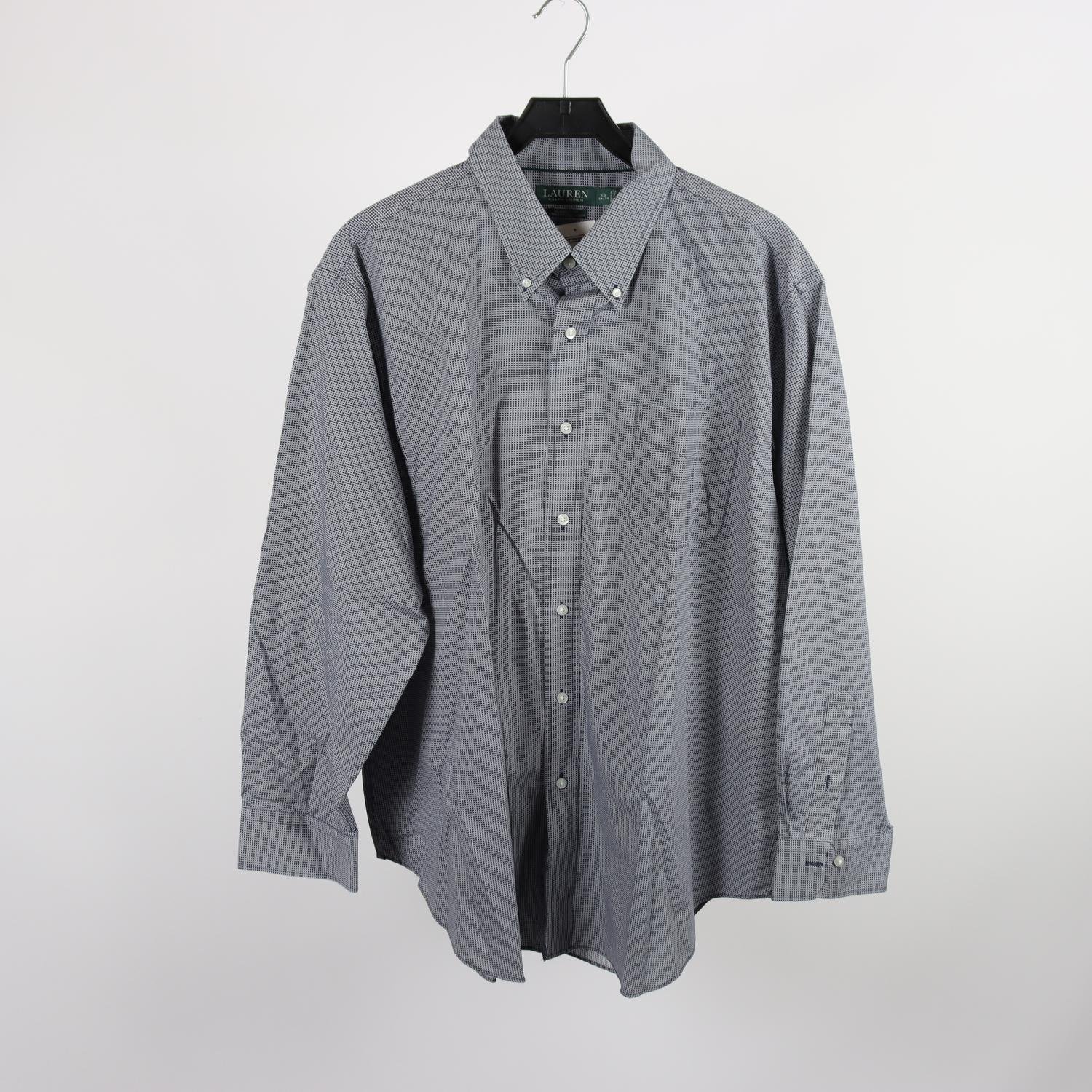 Skjorta, Lauren Ralph Lauren, mönstrad, stl. 18/34-35 (XXL